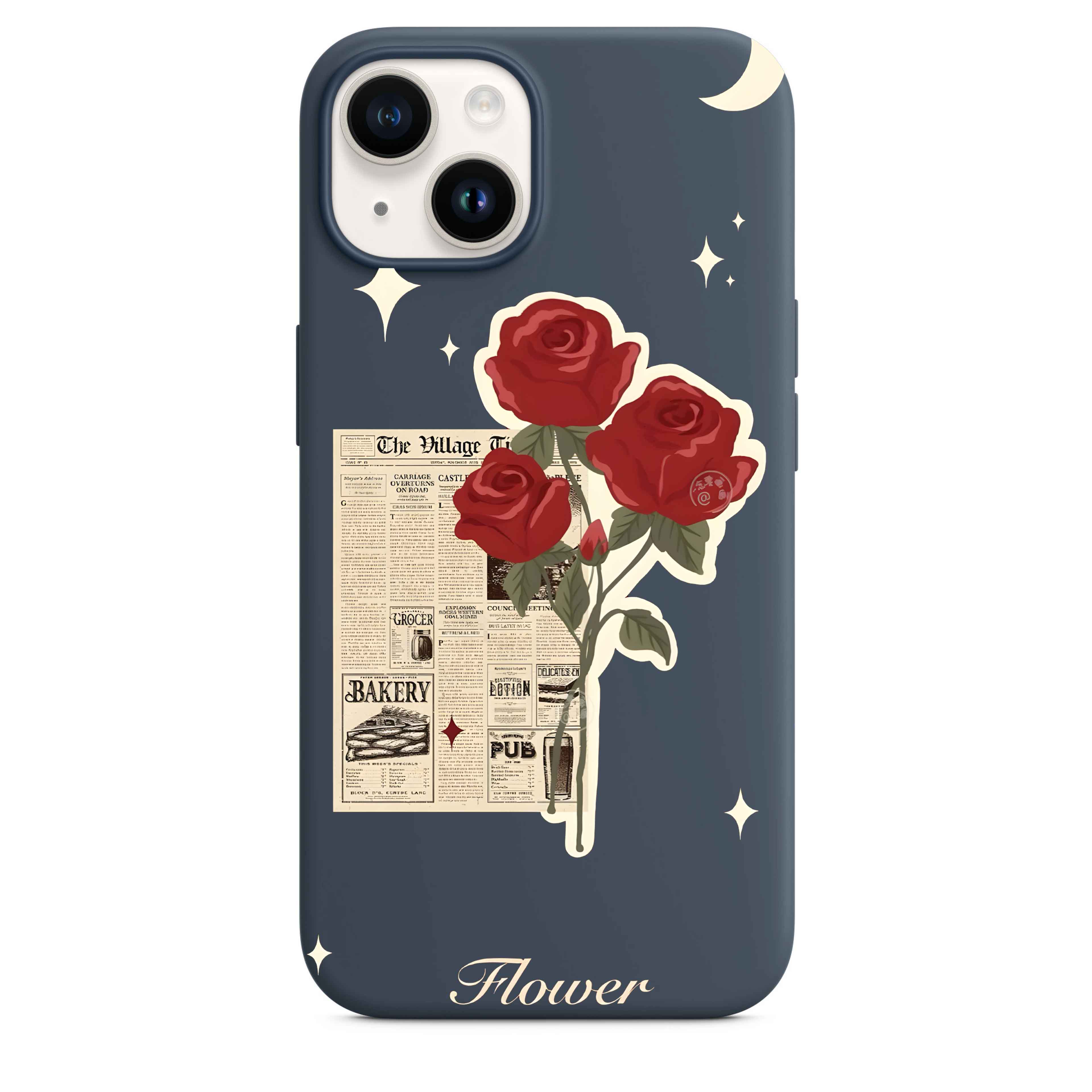 Kırmızı Gül Telefon Kılıfı