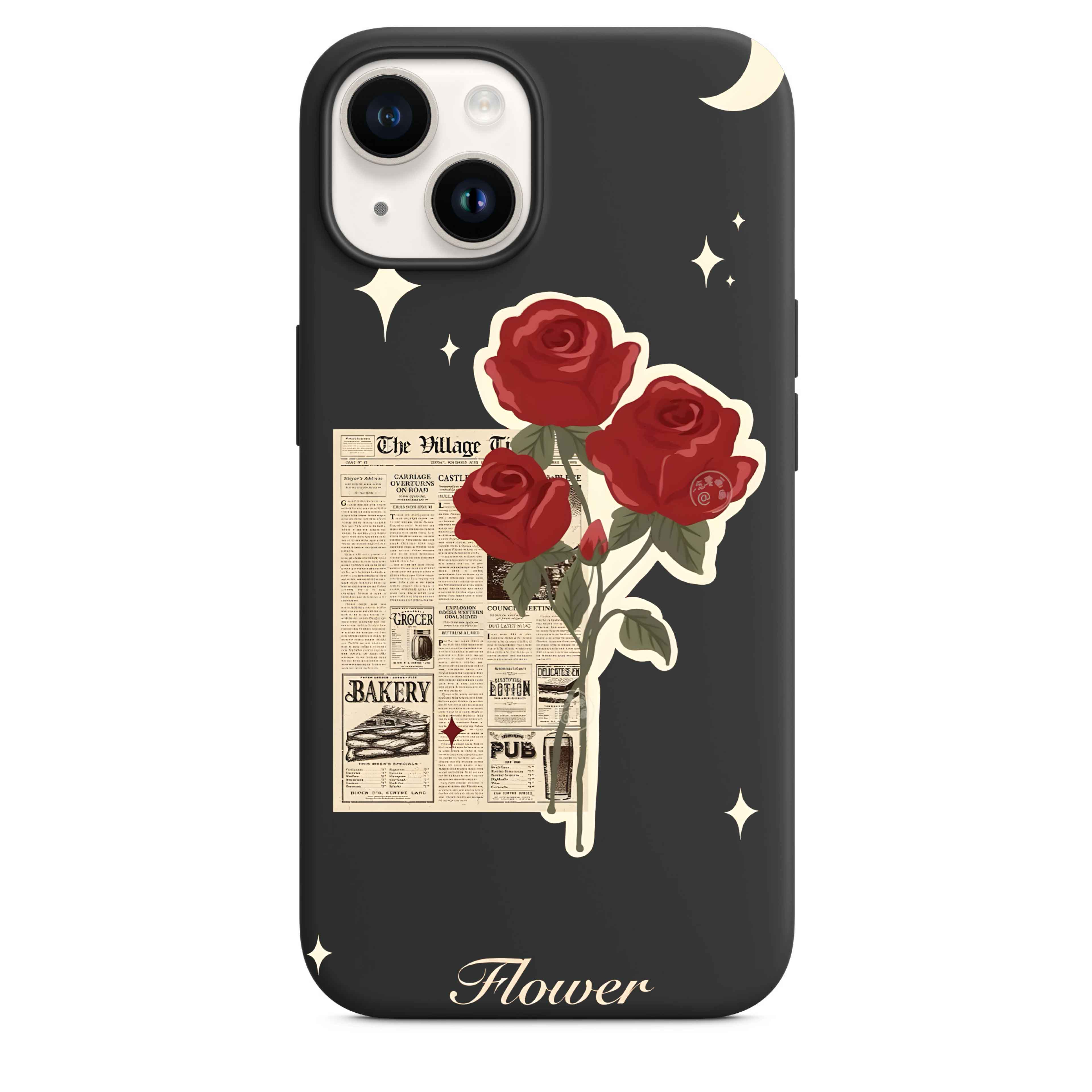 Kırmızı Gül Telefon Kılıfı