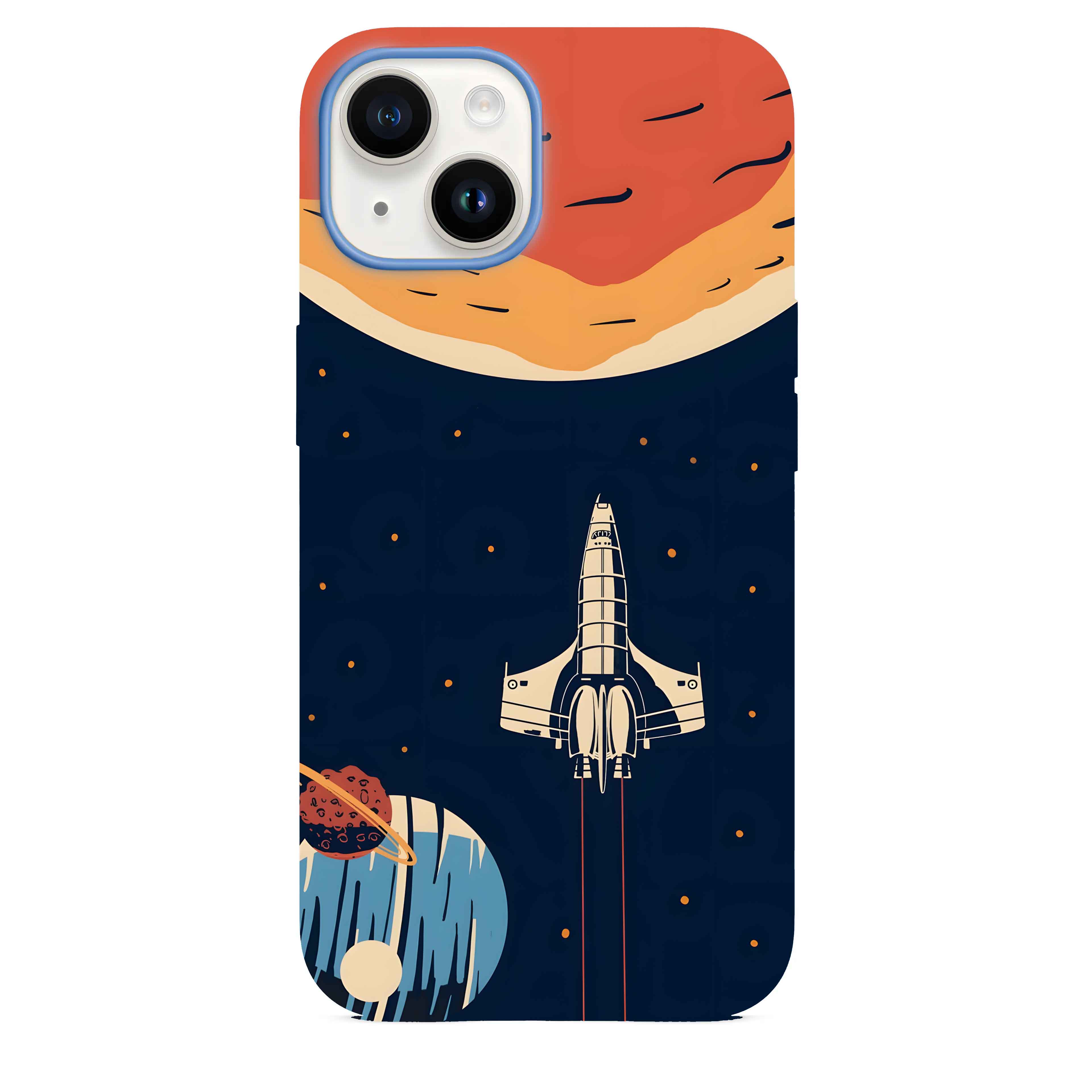 Retro Space Telefon Kılıfı
