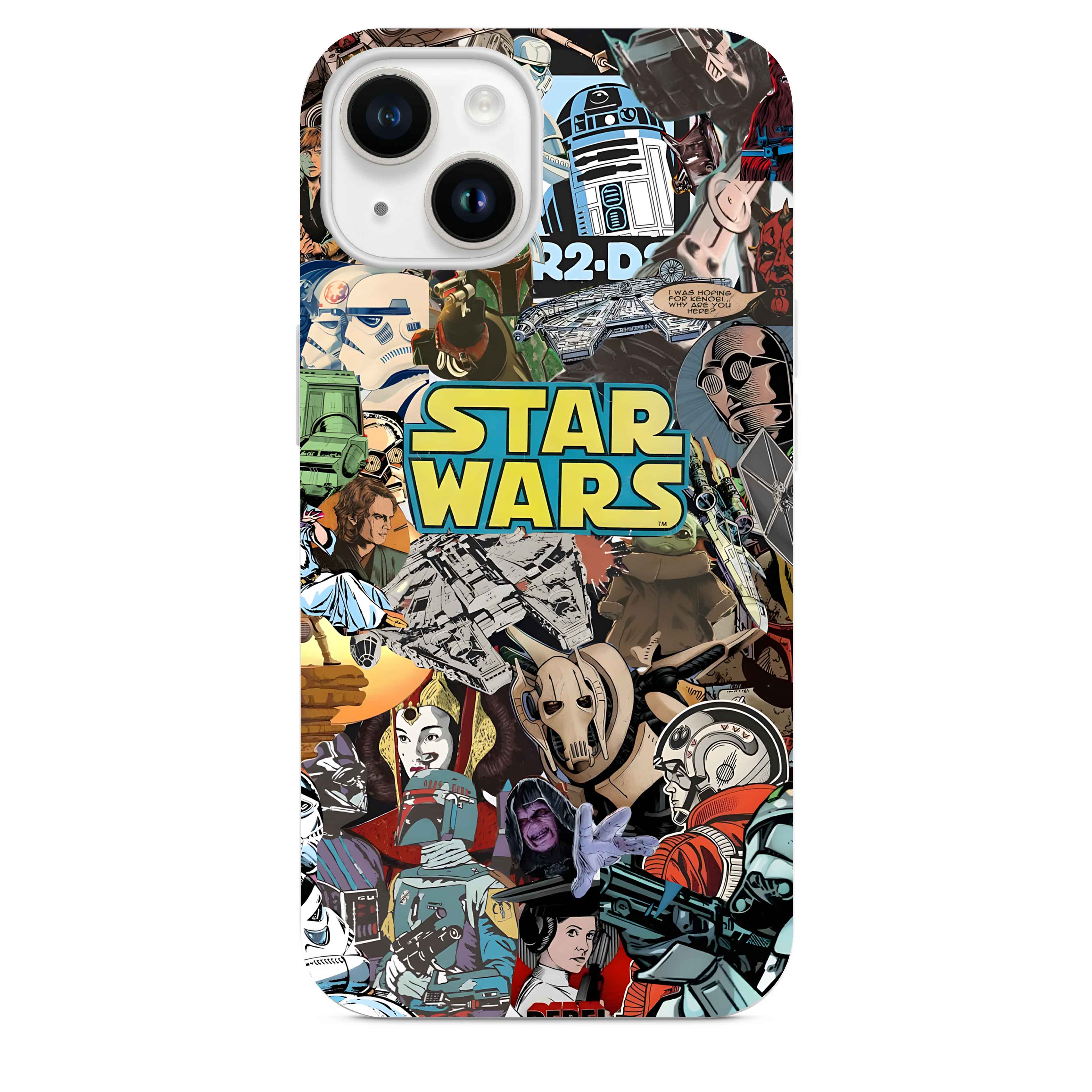 Star Wars Kolaj Telefon Kılıfı
