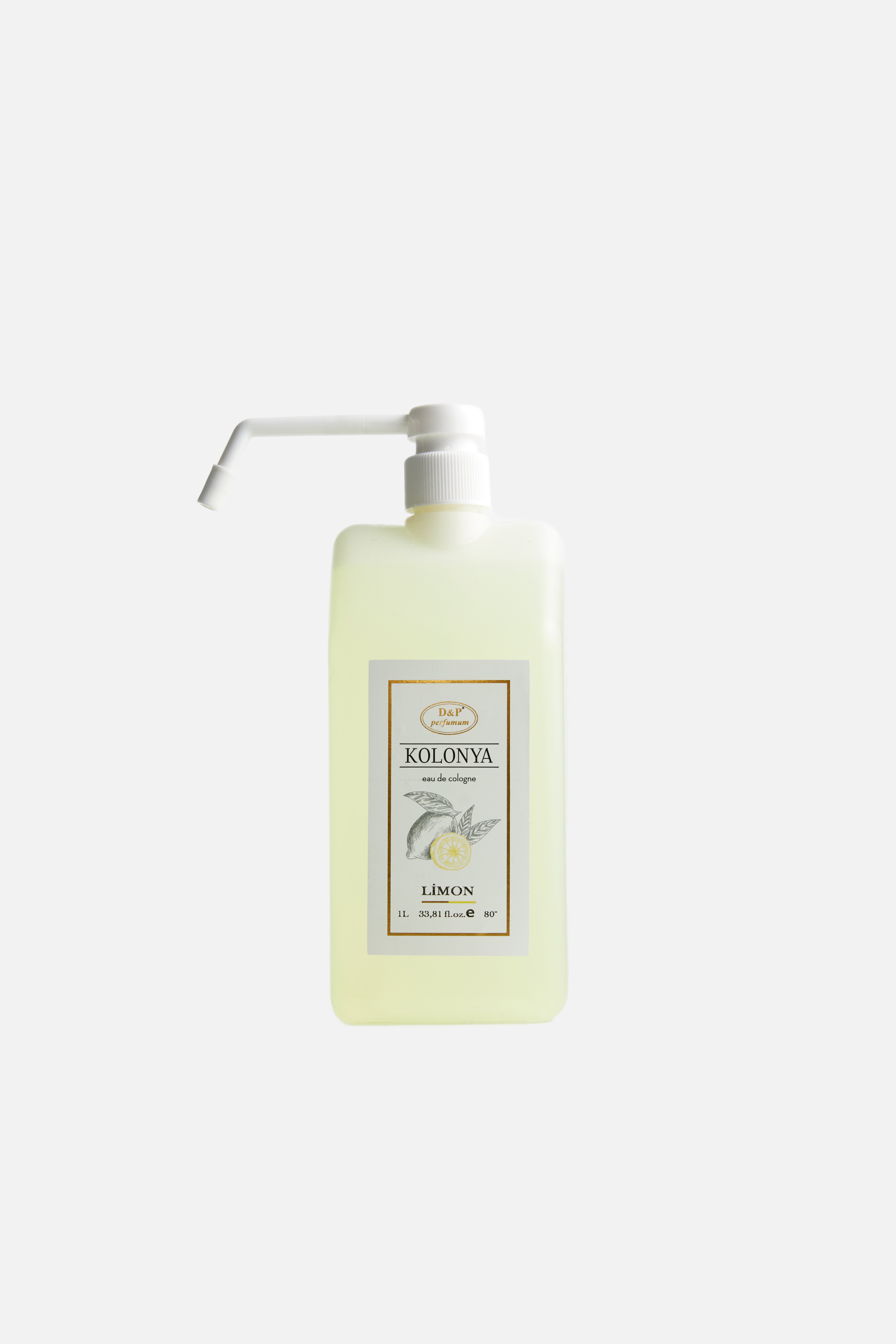 D&P Kolonya Limon Pompalı 1000 ML