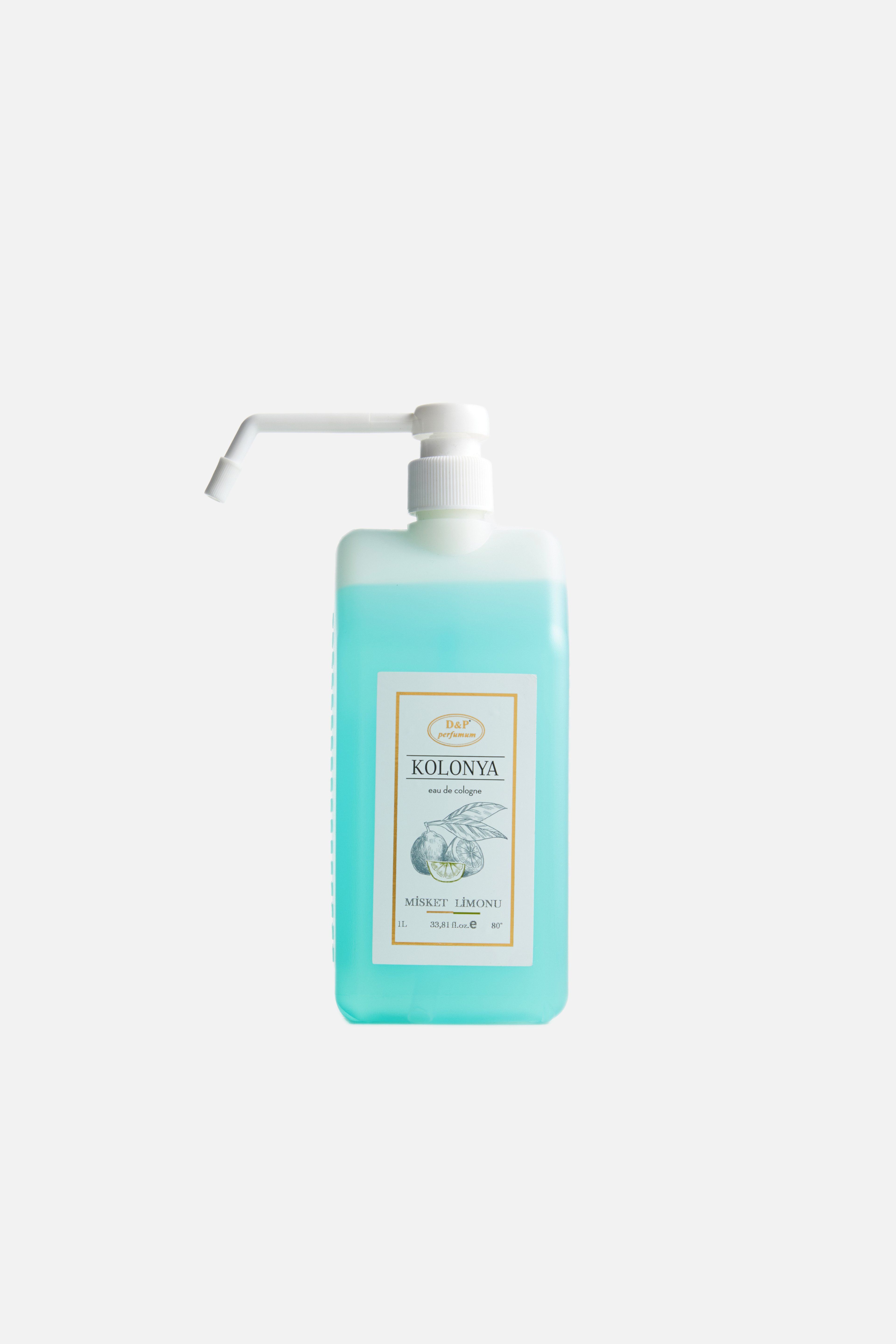 D&P Kolonya Misket Limonu Pompalı 1000 ML