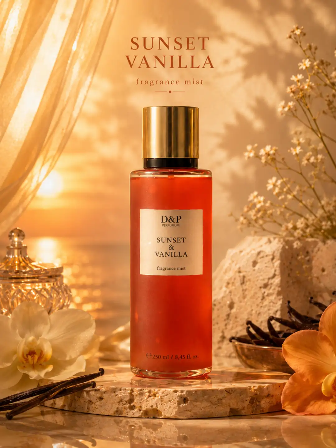 Sunset & Vanilla Fragrance Mist 250 ml