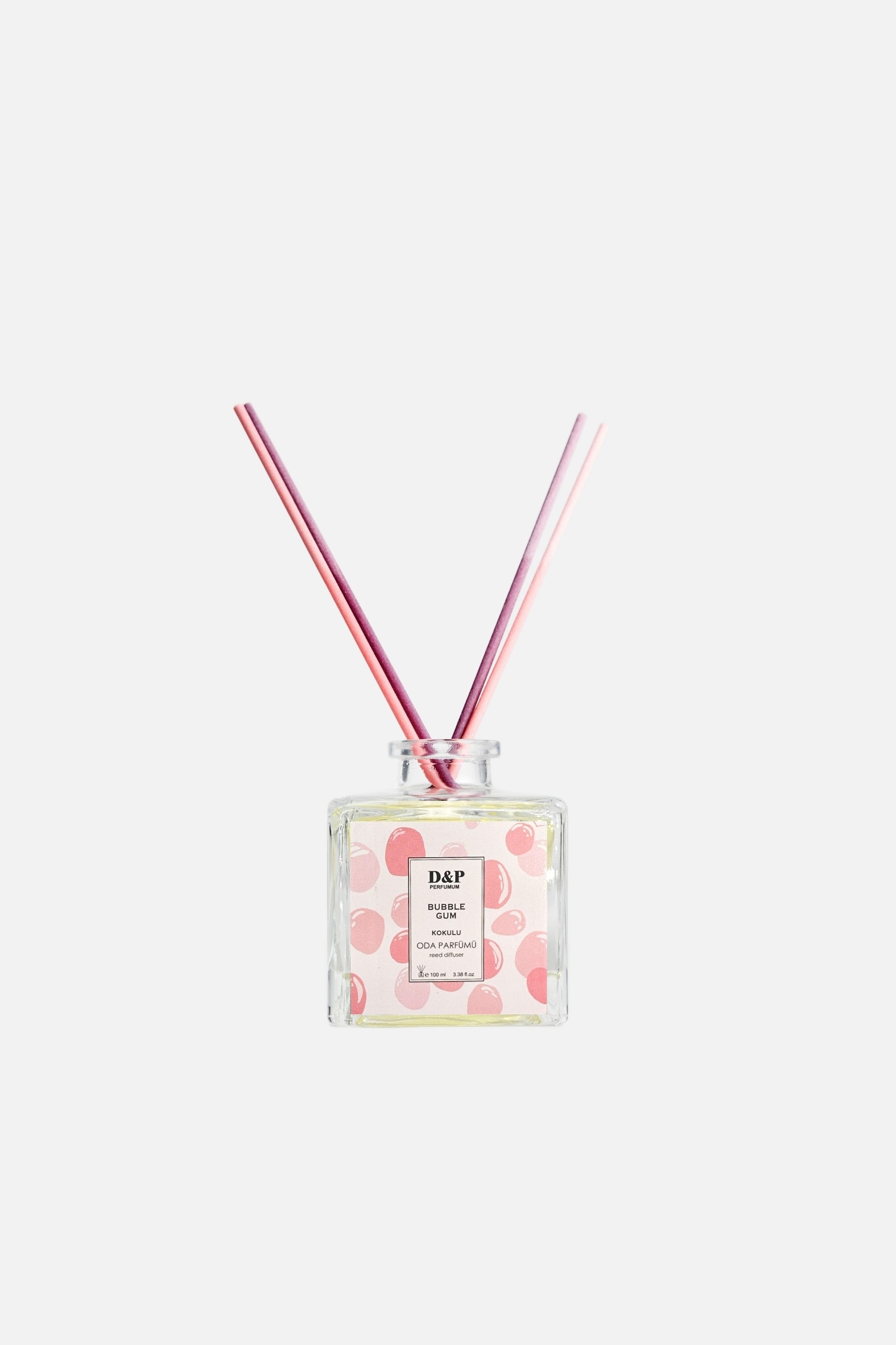 Bubble Gum Kokulu Bambu Oda Parfümü 100ml