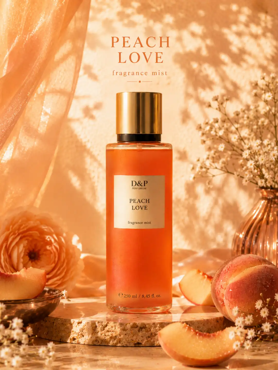 Peach Love Fragrance Mist 250 ml