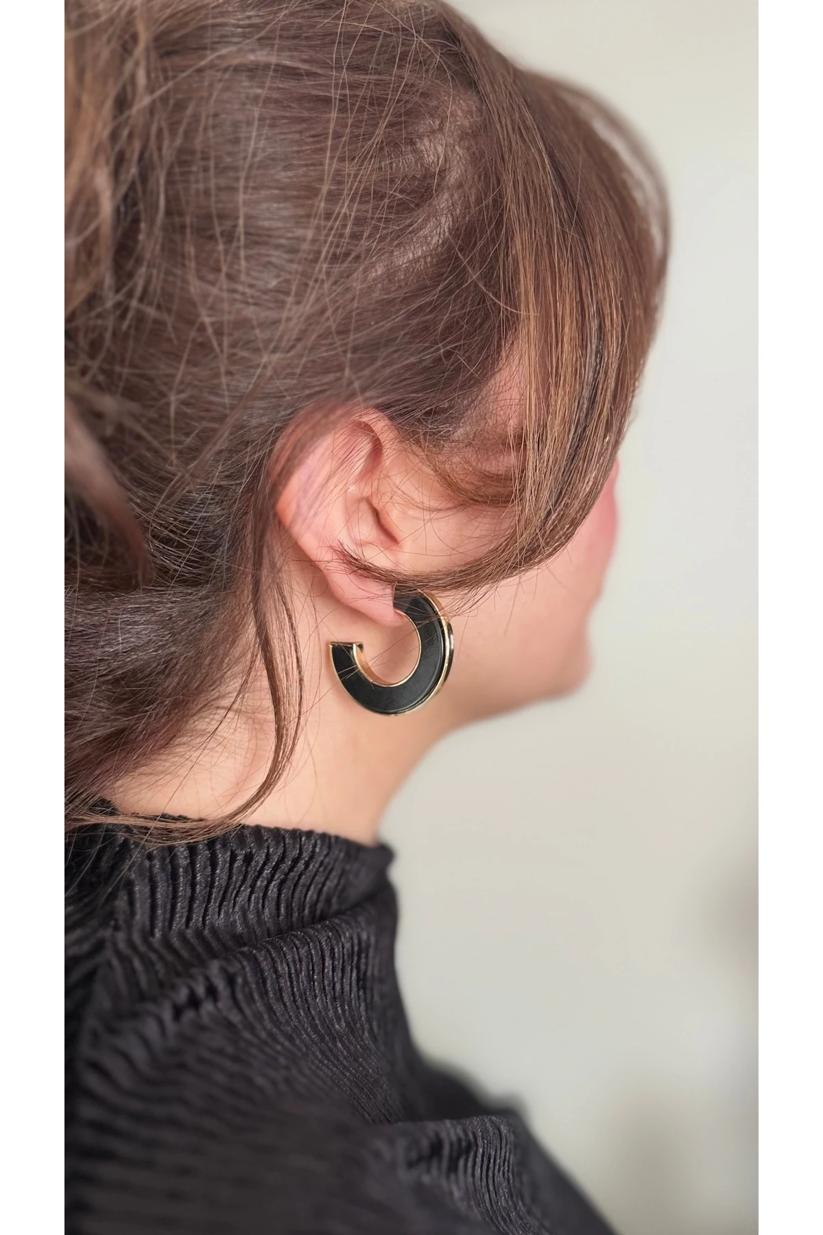 Trend Alarmı: Kalın C Halka Küpe