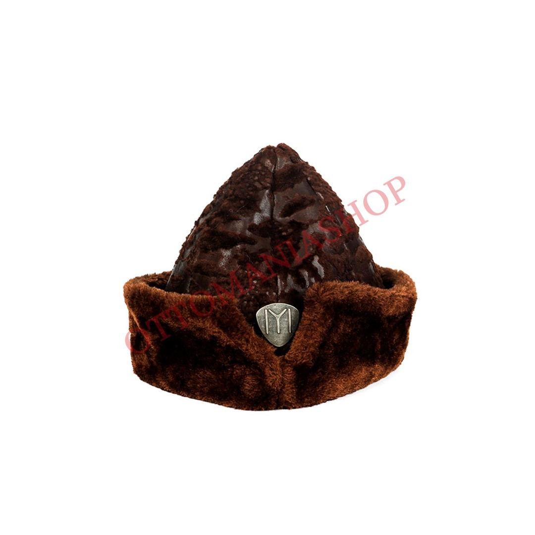 Handmade Genuine Leather Ressurection Madallion Hat