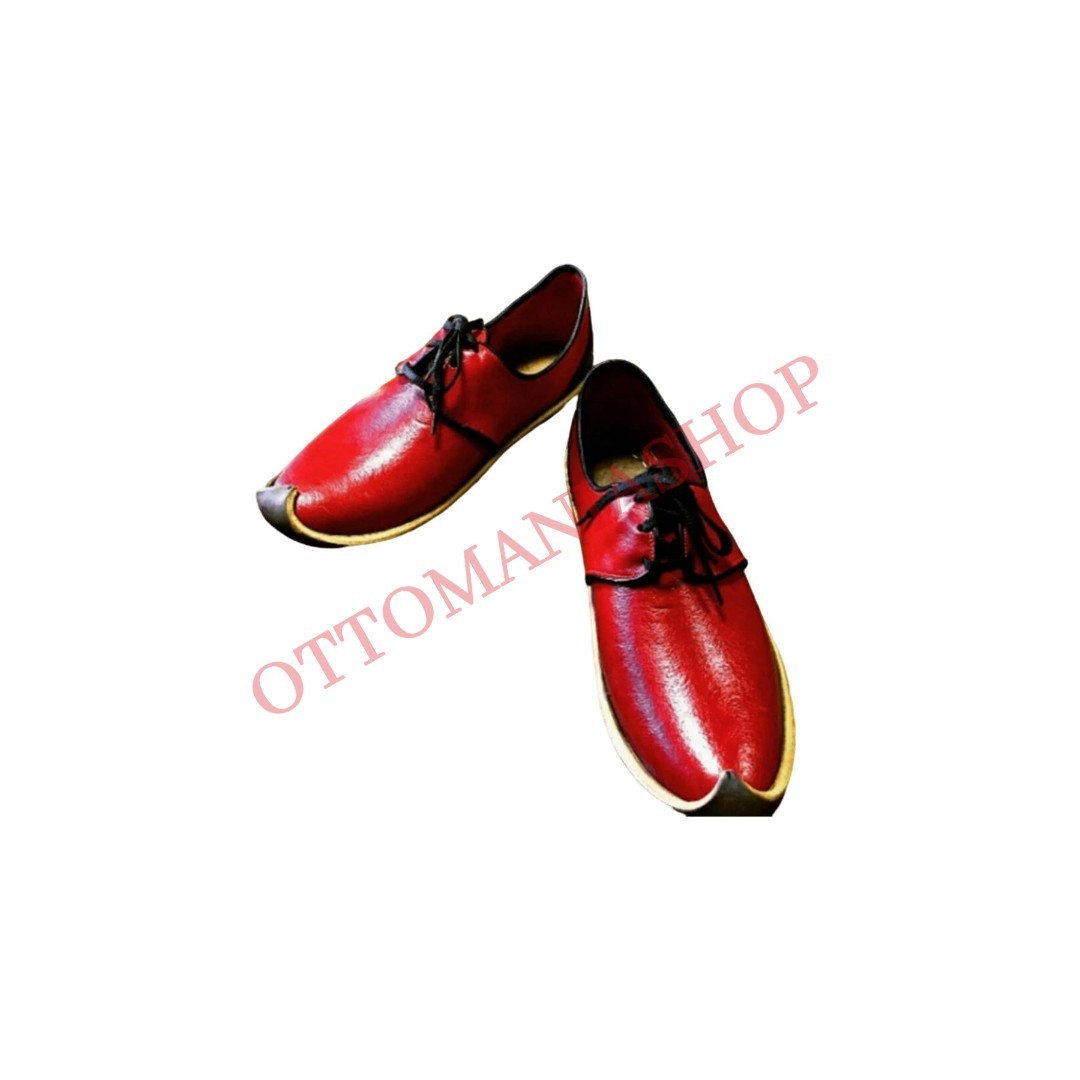 Handmade Ottoman Genuine Leather Yemeni Shoes