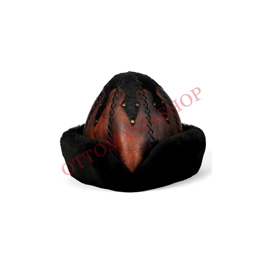 Handmade Genuine Leather Ertugrul Ressurection Hat