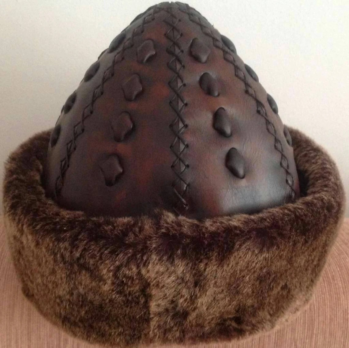 Handmade Genuine Leather Ressurection Hat