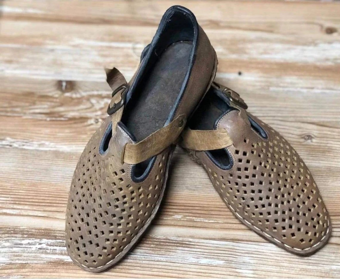 Ottoman Handmade Genuine Leather Sandals