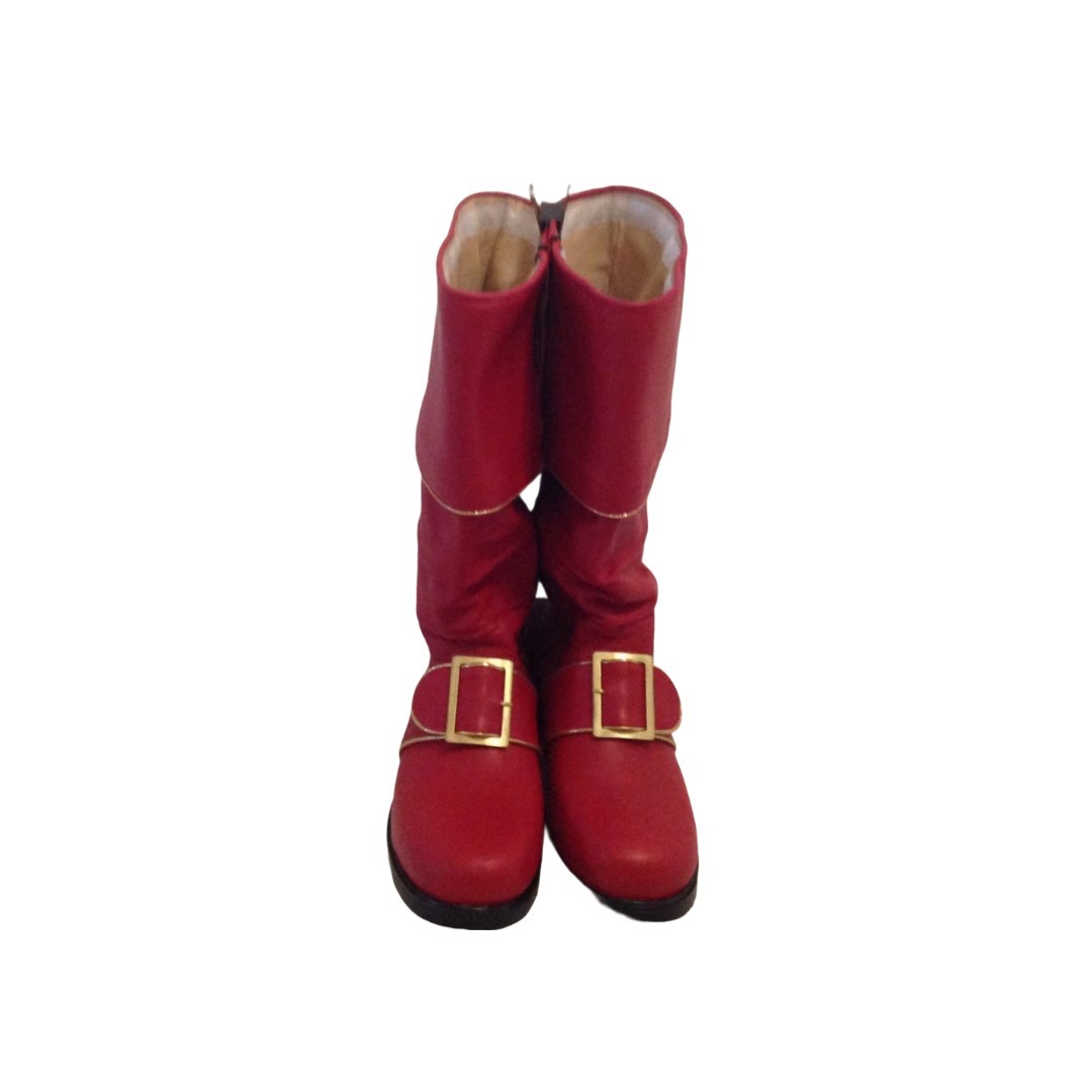 PROSANTASHOP Handmade New Design SC Design Skinny Cuff Santa Boot