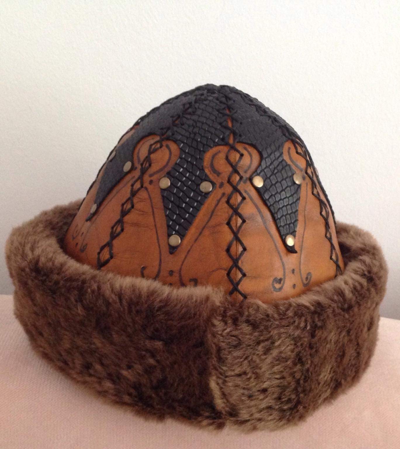 Handmade Genuine Leather Ertugrul Ressurection Hat