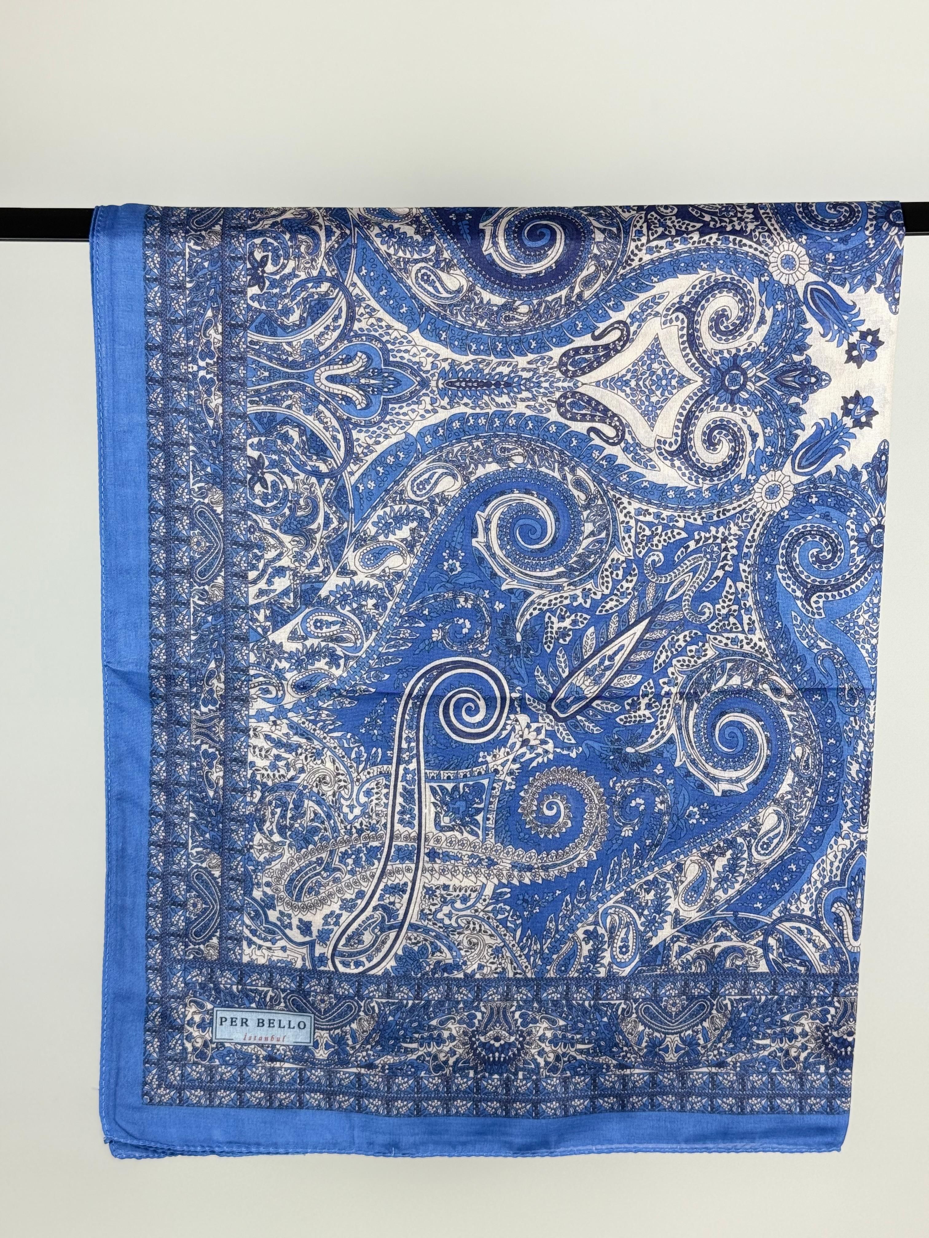 Desenli Soft Şal Etnik Desen - Renkli 7