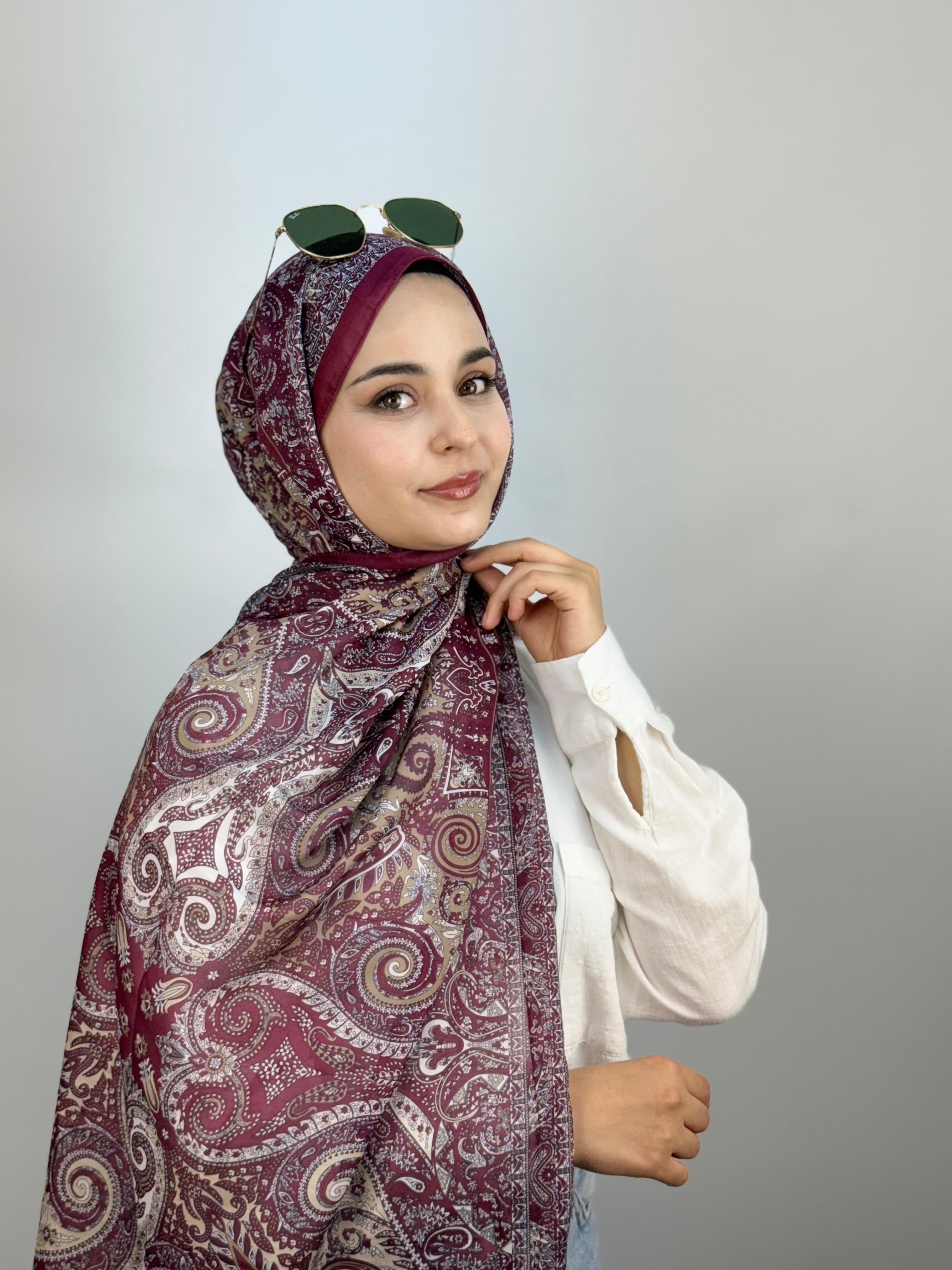 Desenli Soft Şal