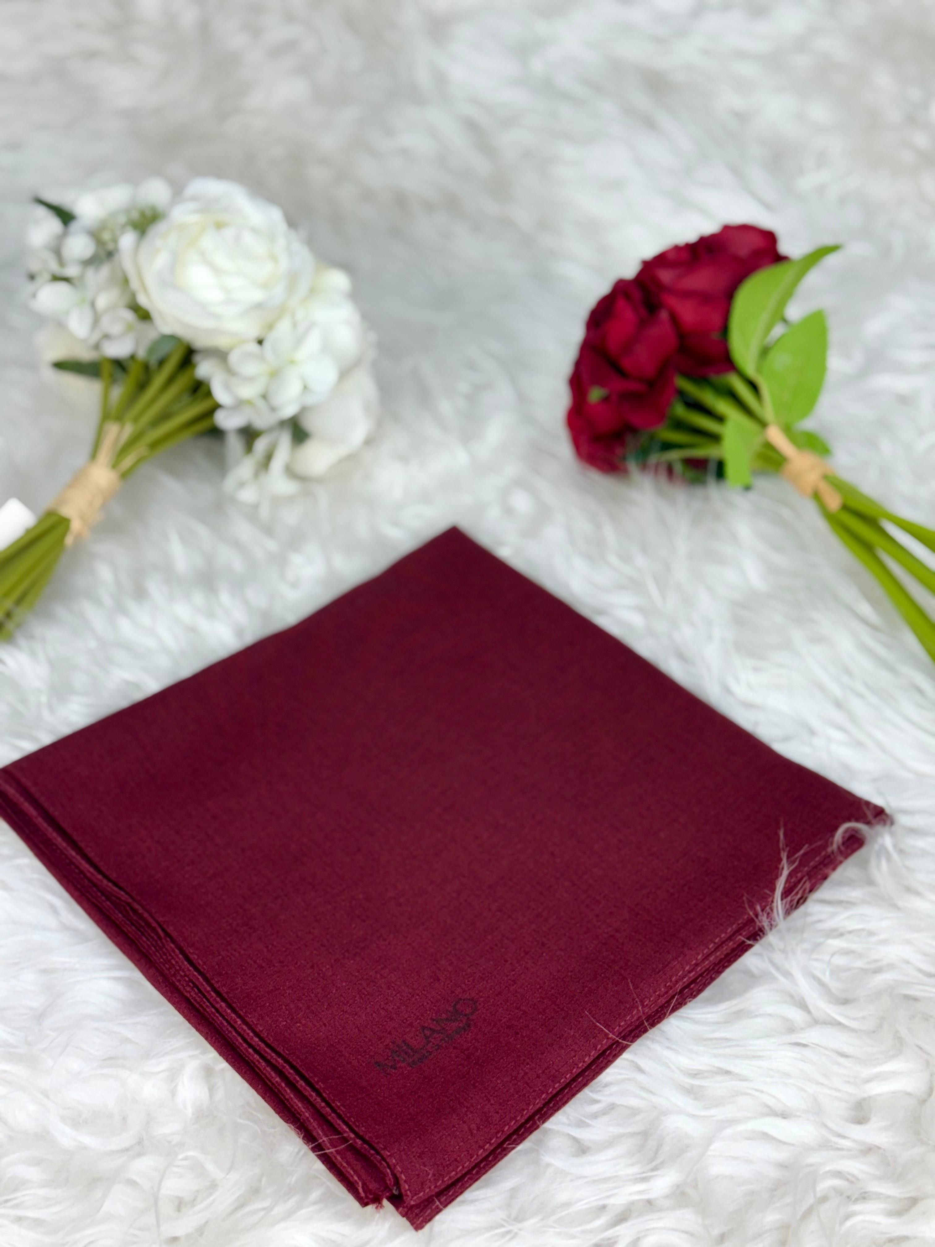 Milano Pera Eşarp - Bordo