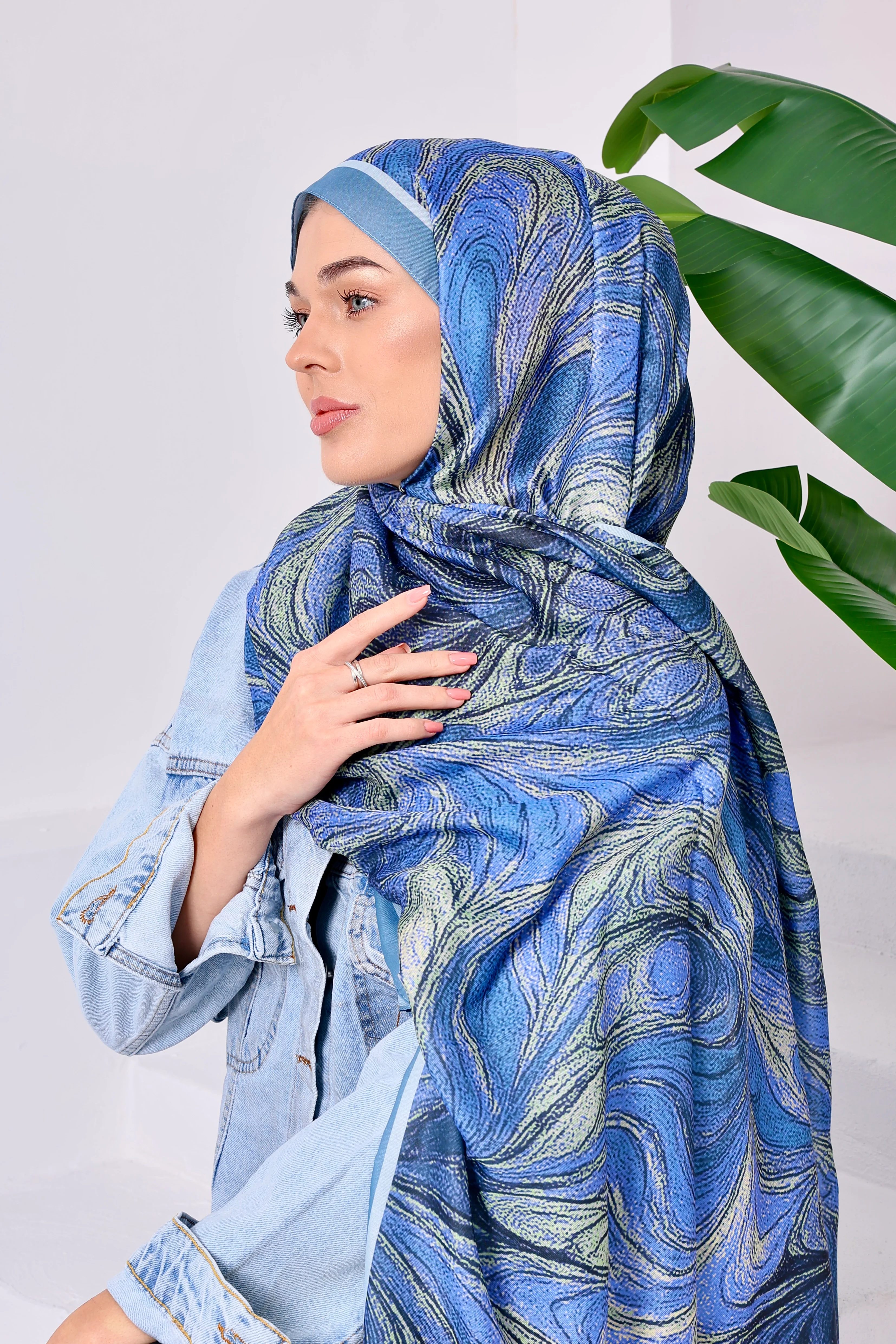 Milano Desenli Soft Şal - Renkli-5