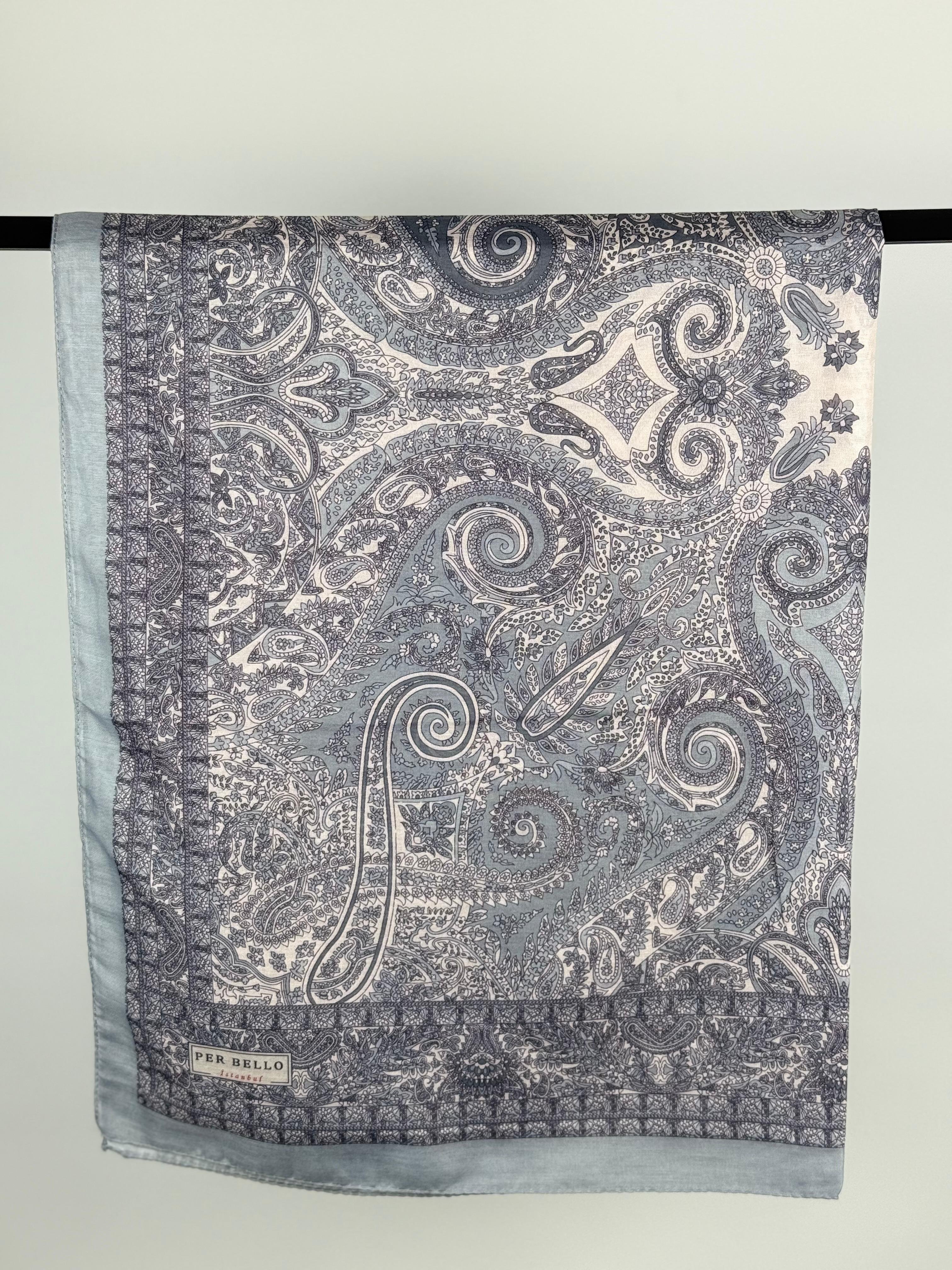 Desenli Soft Şal Etnik Desen - Renkli 4
