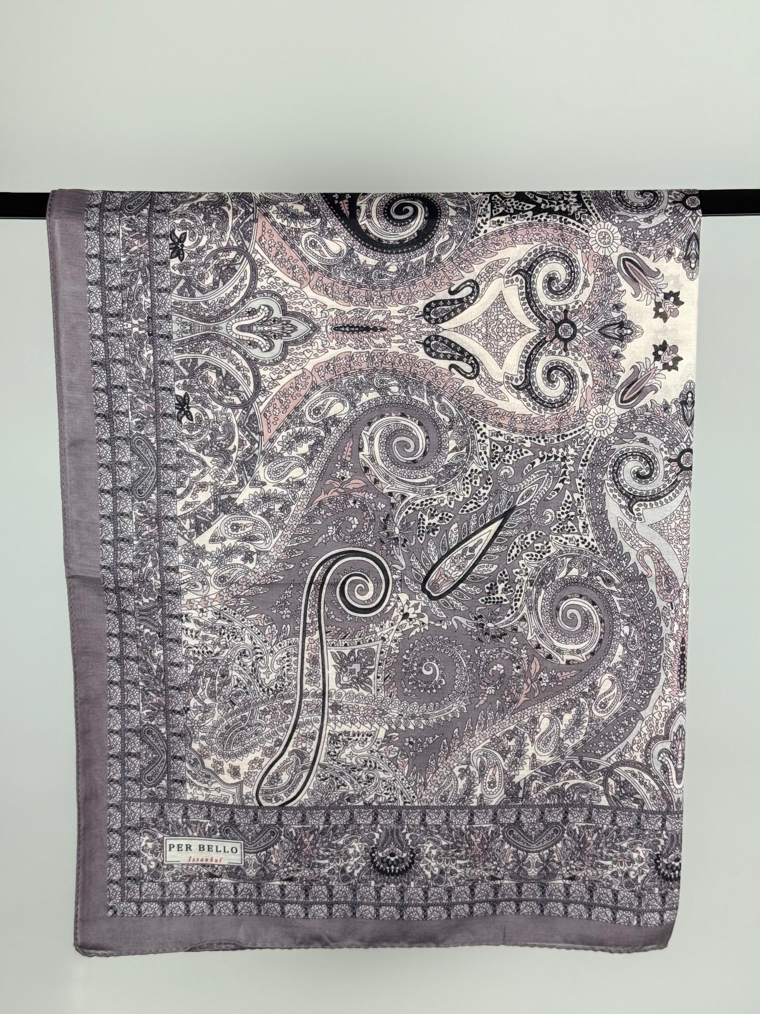 Desenli Soft Şal Etnik Desen - Renkli 3