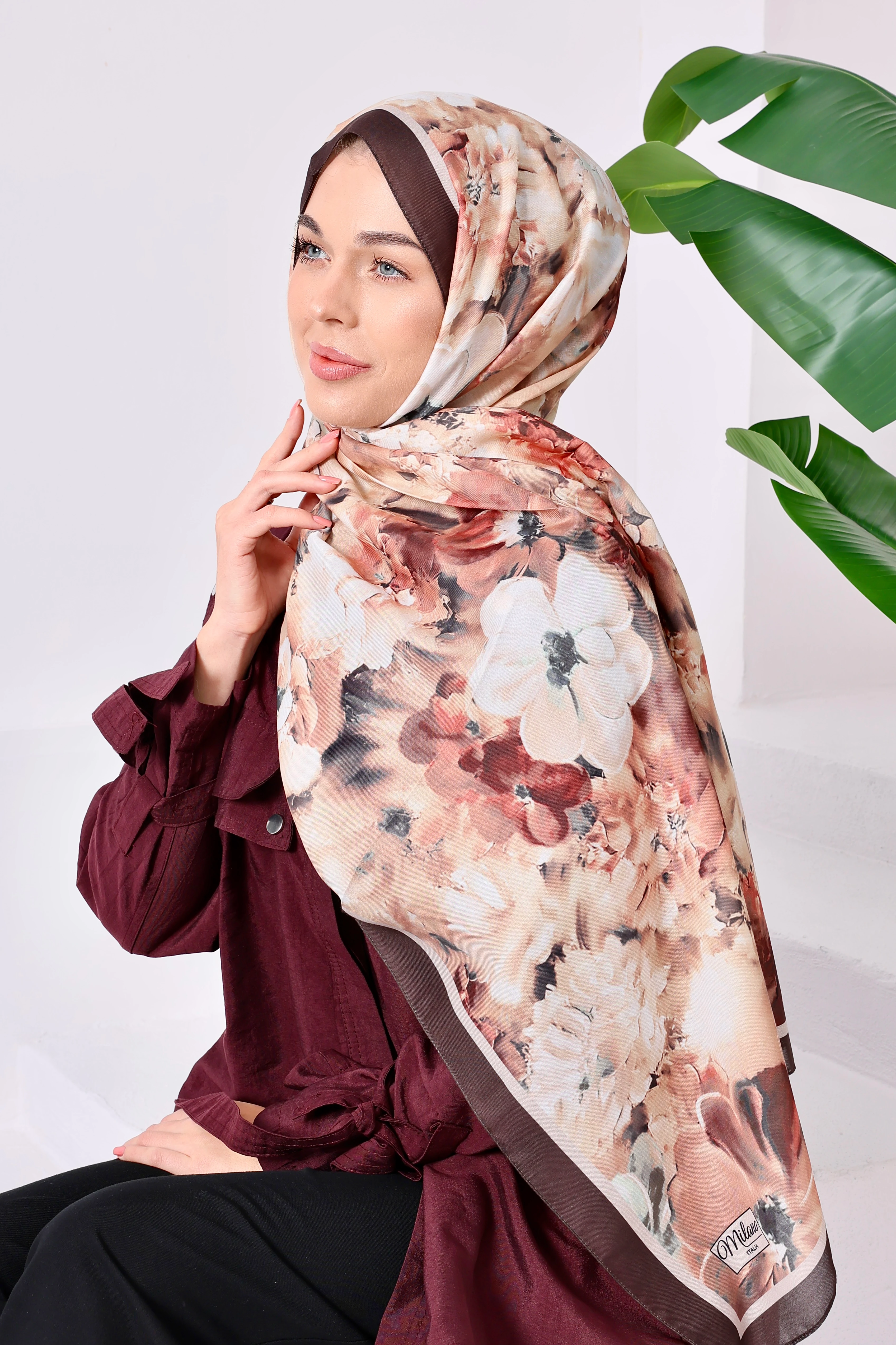 Milano İtalya Soft Şal - Renkli-4