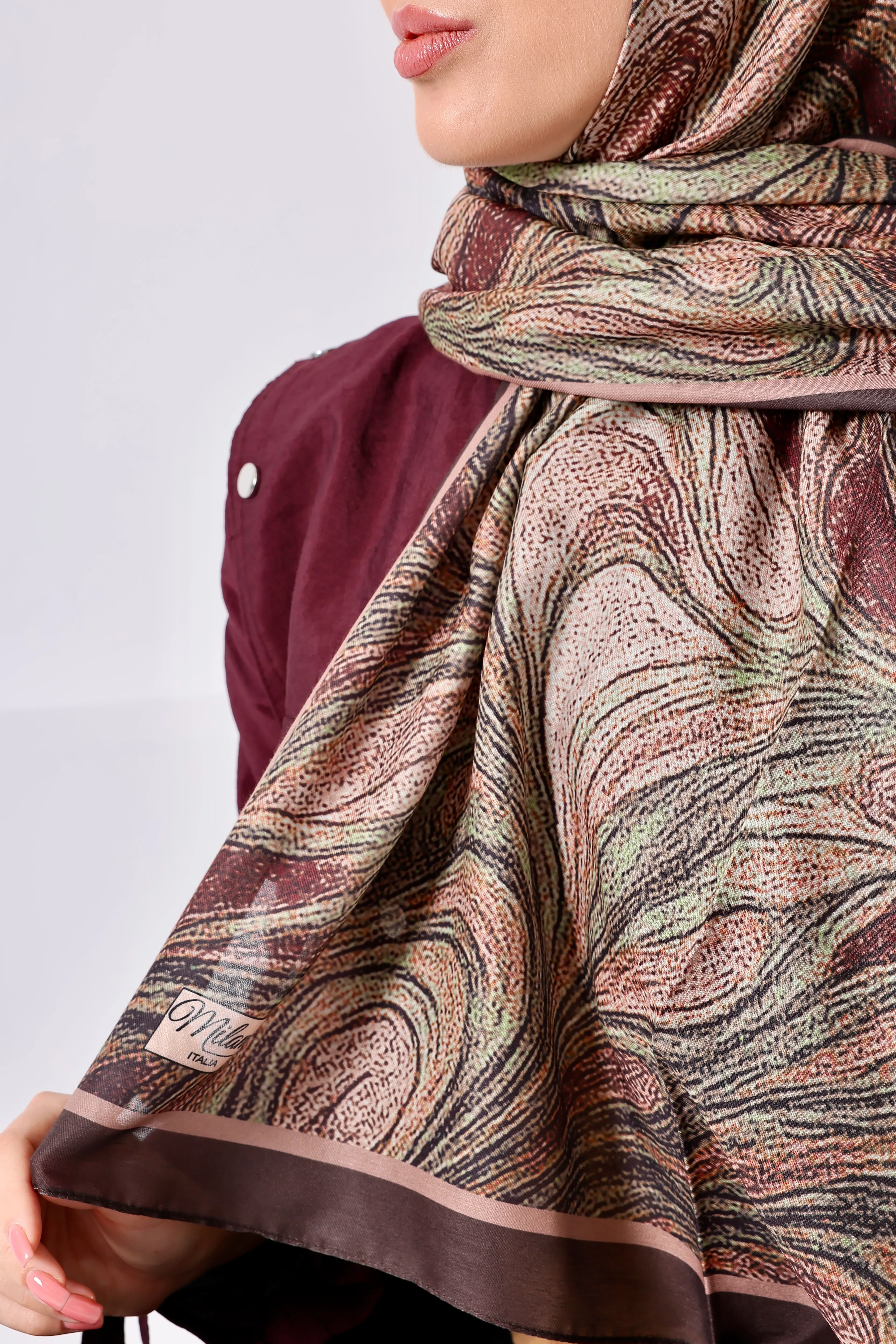 Milano Desenli Soft Şal