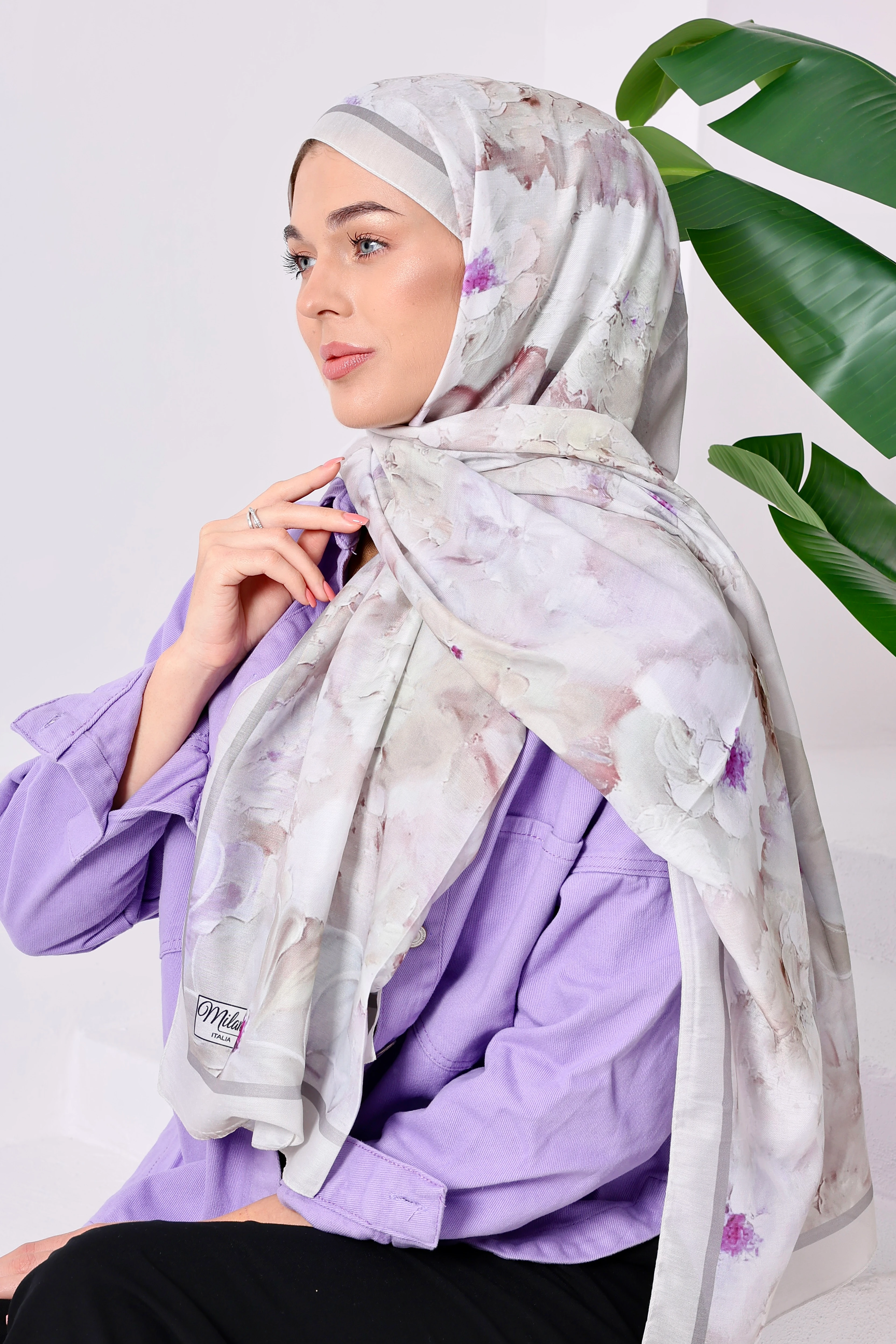 Milano İtalya Soft Şal - Renkli-3