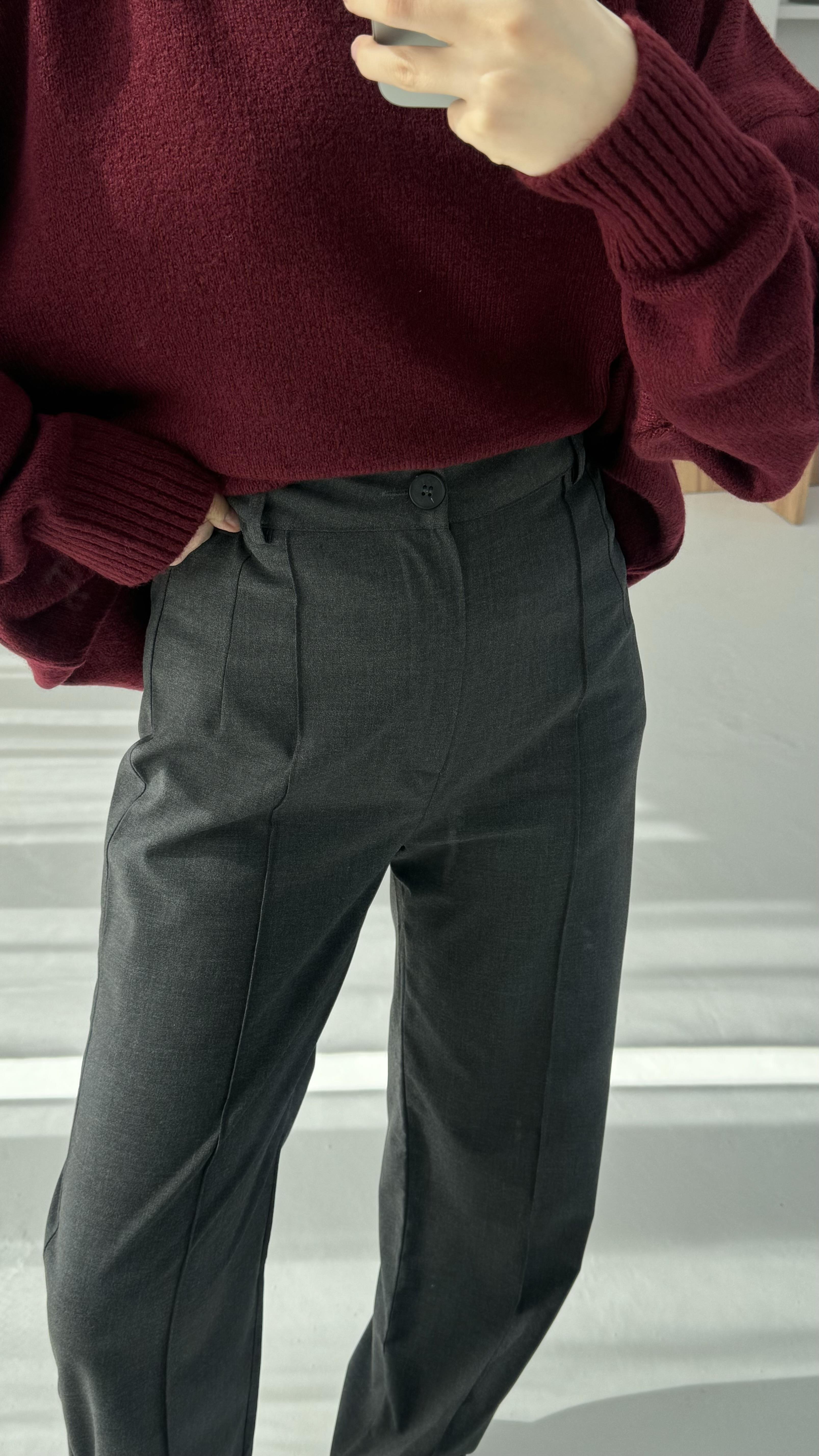 Çimalı Antasit Palazzo  Pantolon