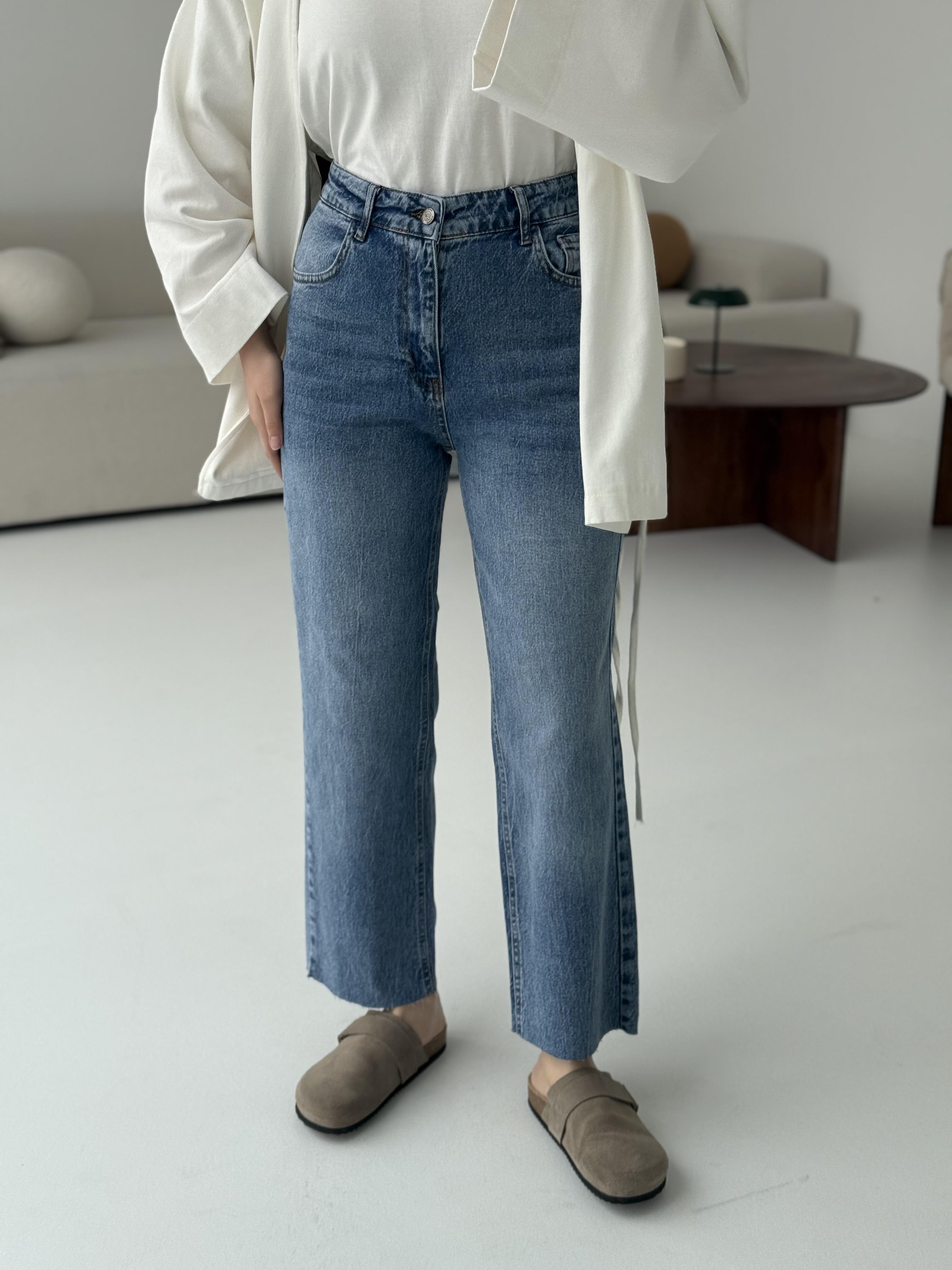 Premium Paçası Kesik Jean R12