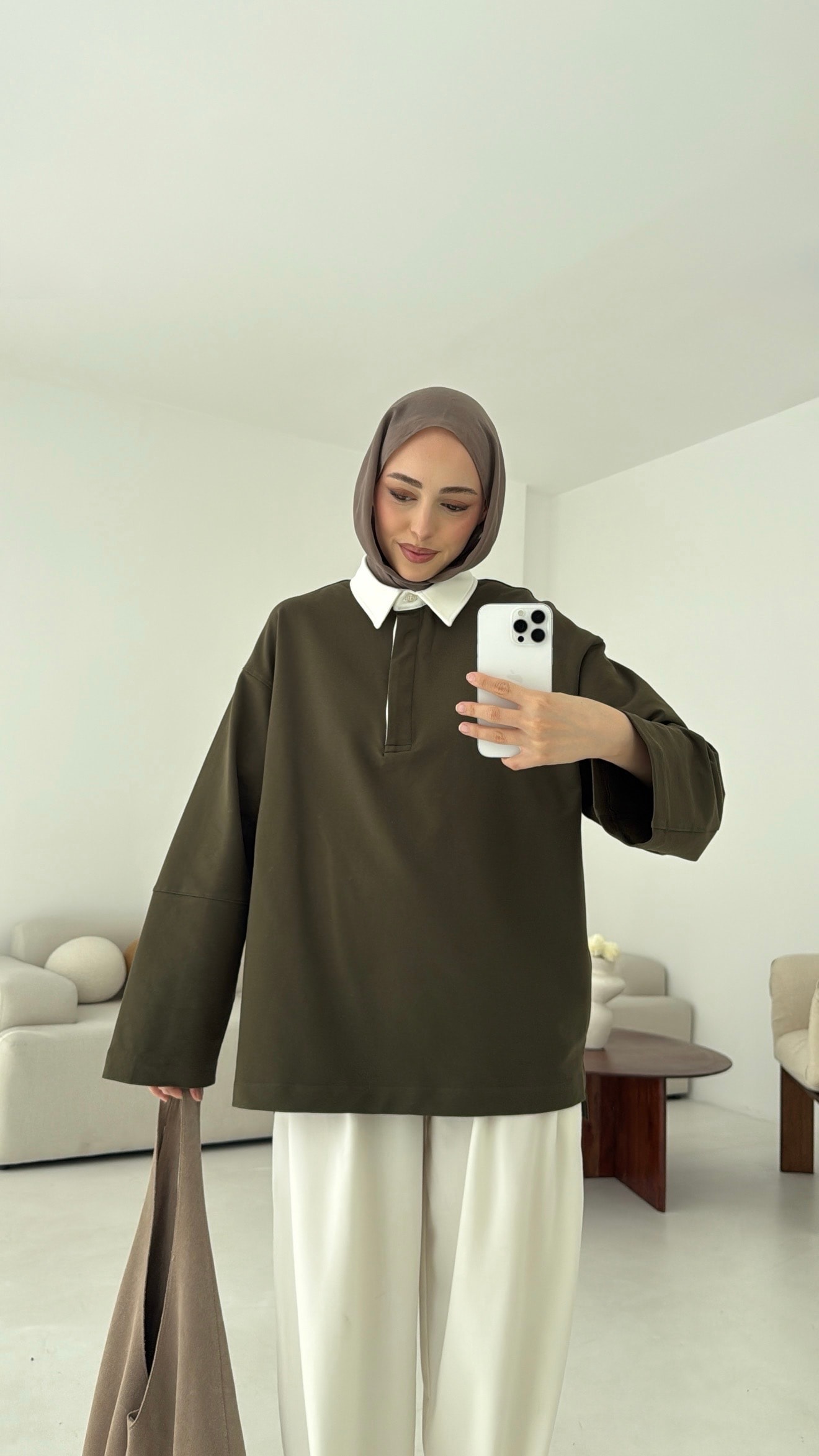 Varctiy Sweatshırt Haki