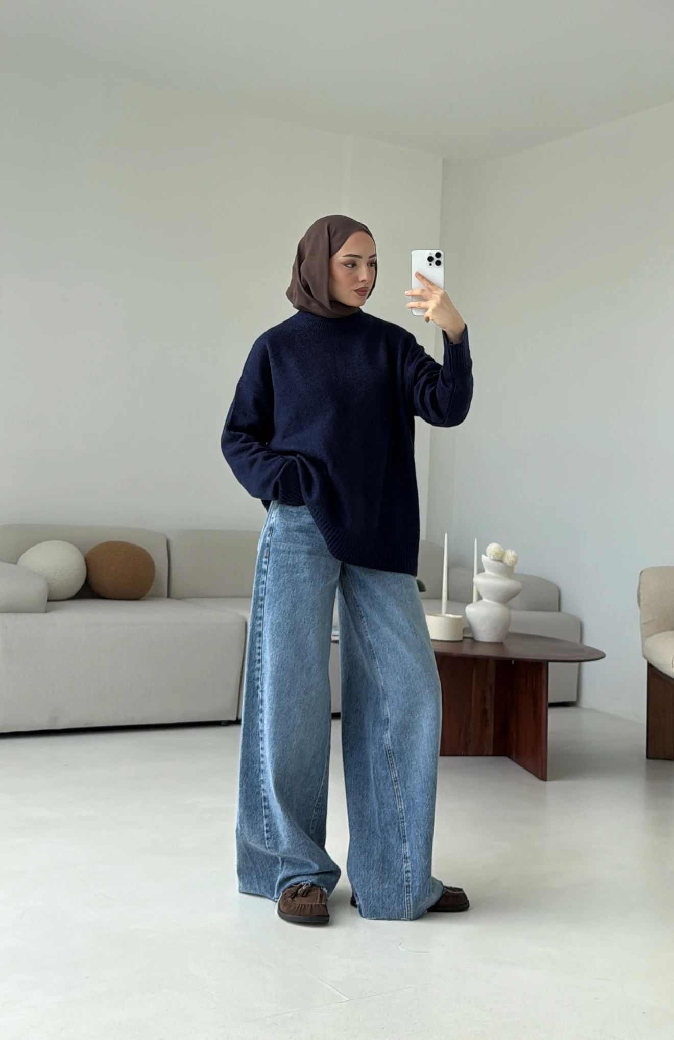 Reglan Kol Triko Kazak Lacivert