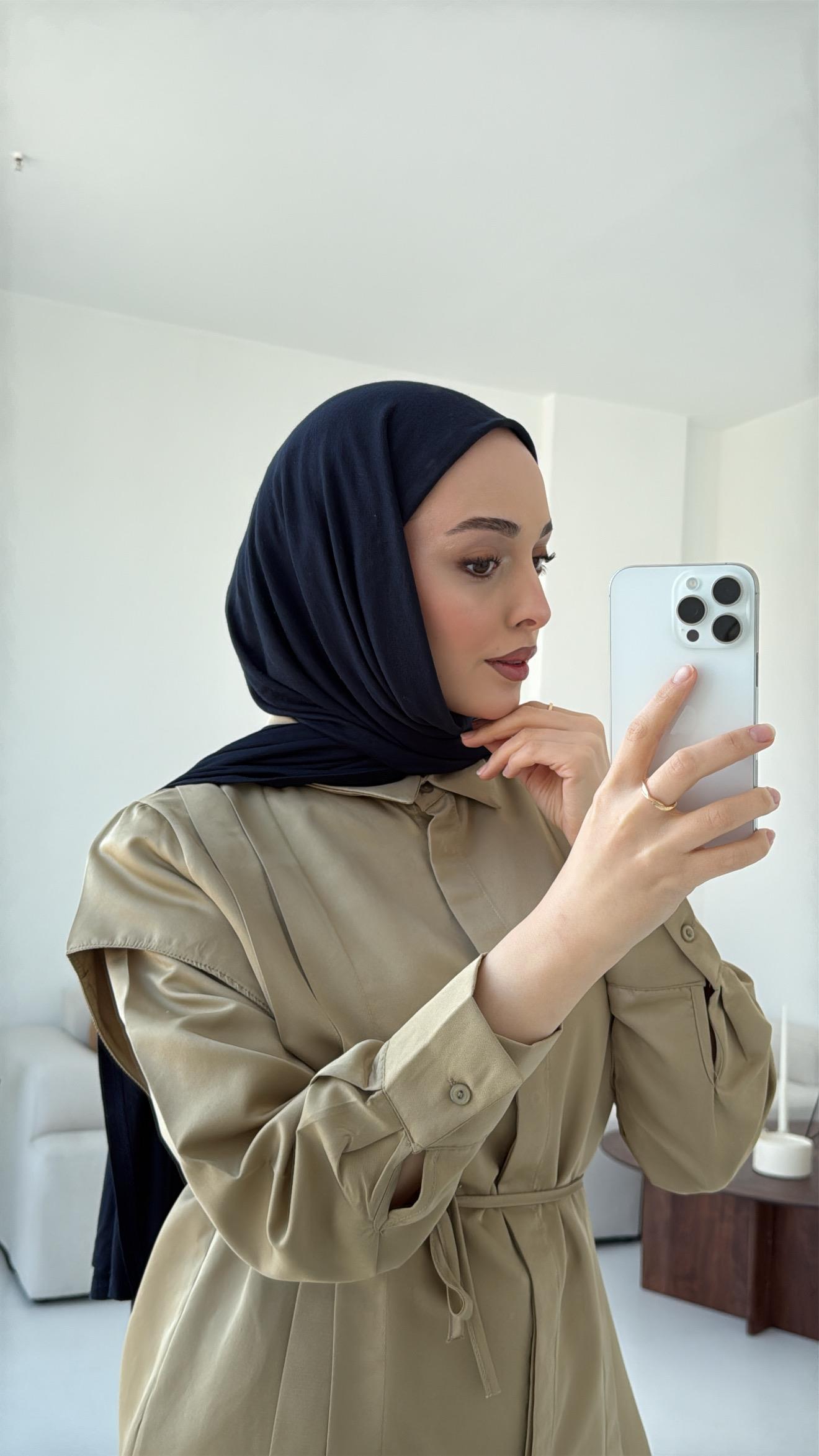 Çift Pileli Saten Bağlamalı Gömlek Olive