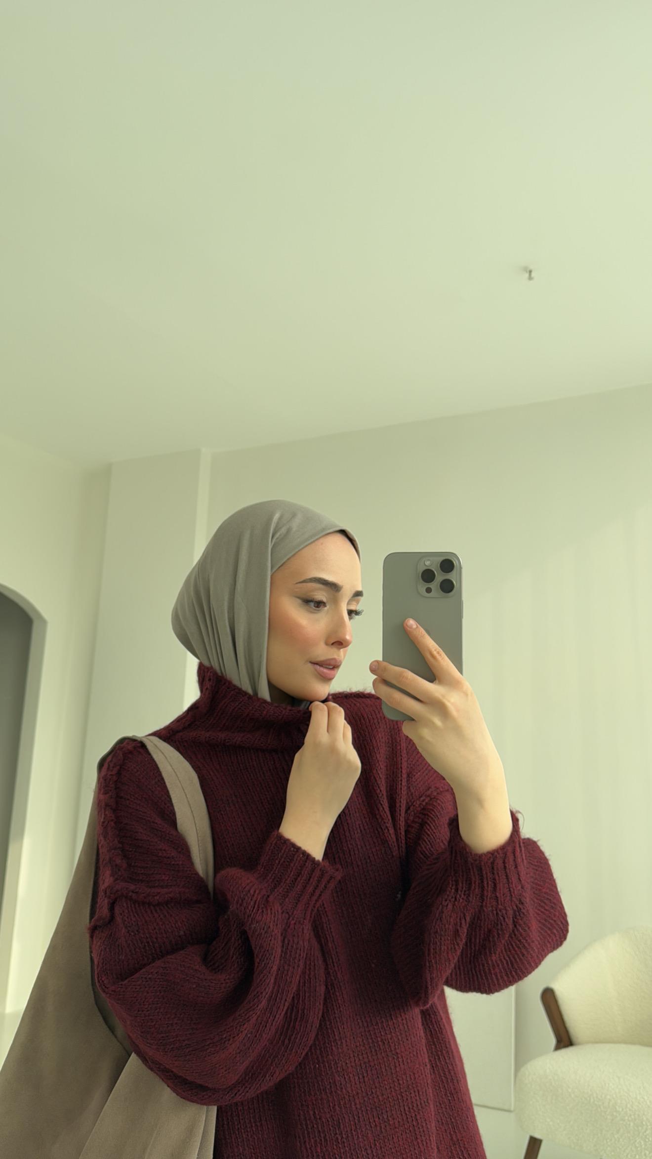 Balon Kol Kazak Bordo