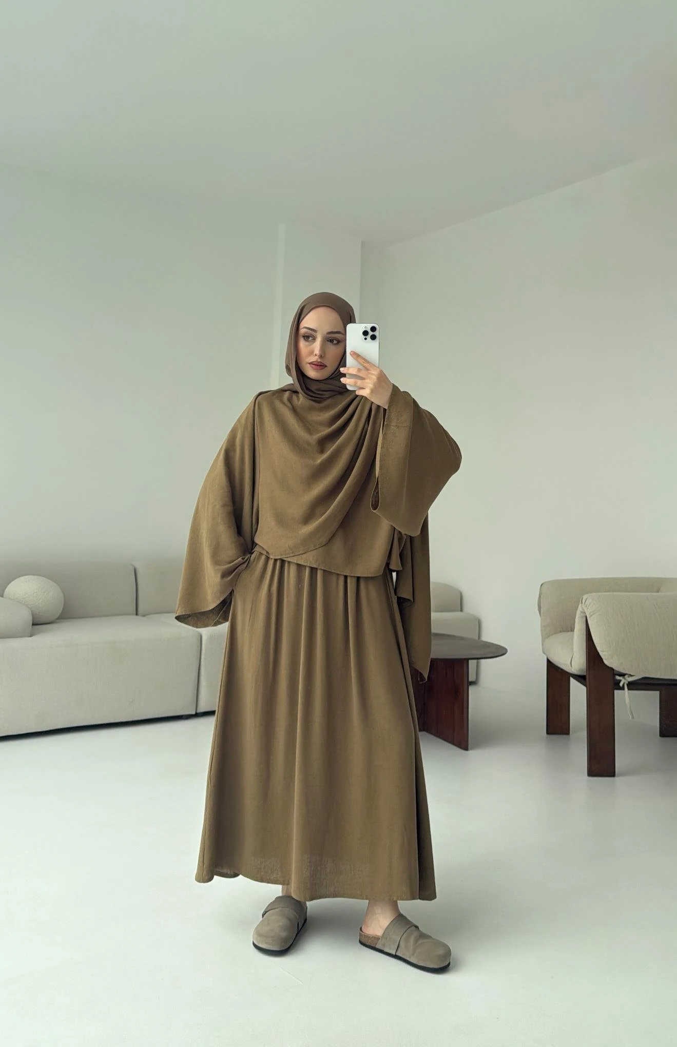 Bohem Etekli Takım Olive