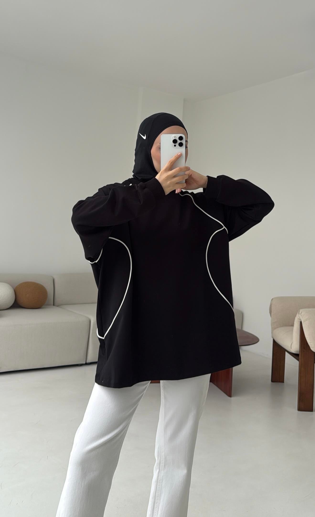 Biyeli Sweat Siyah
