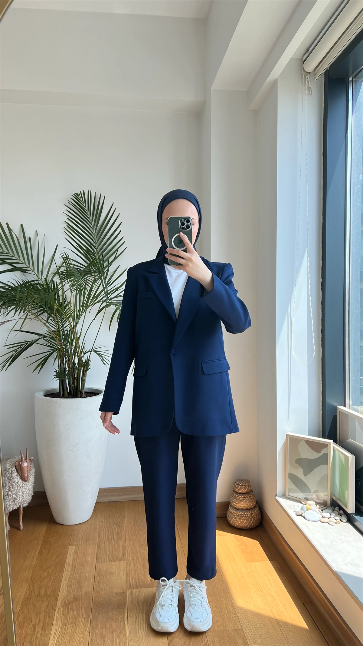 Premium Lacivert Ceketli Takım