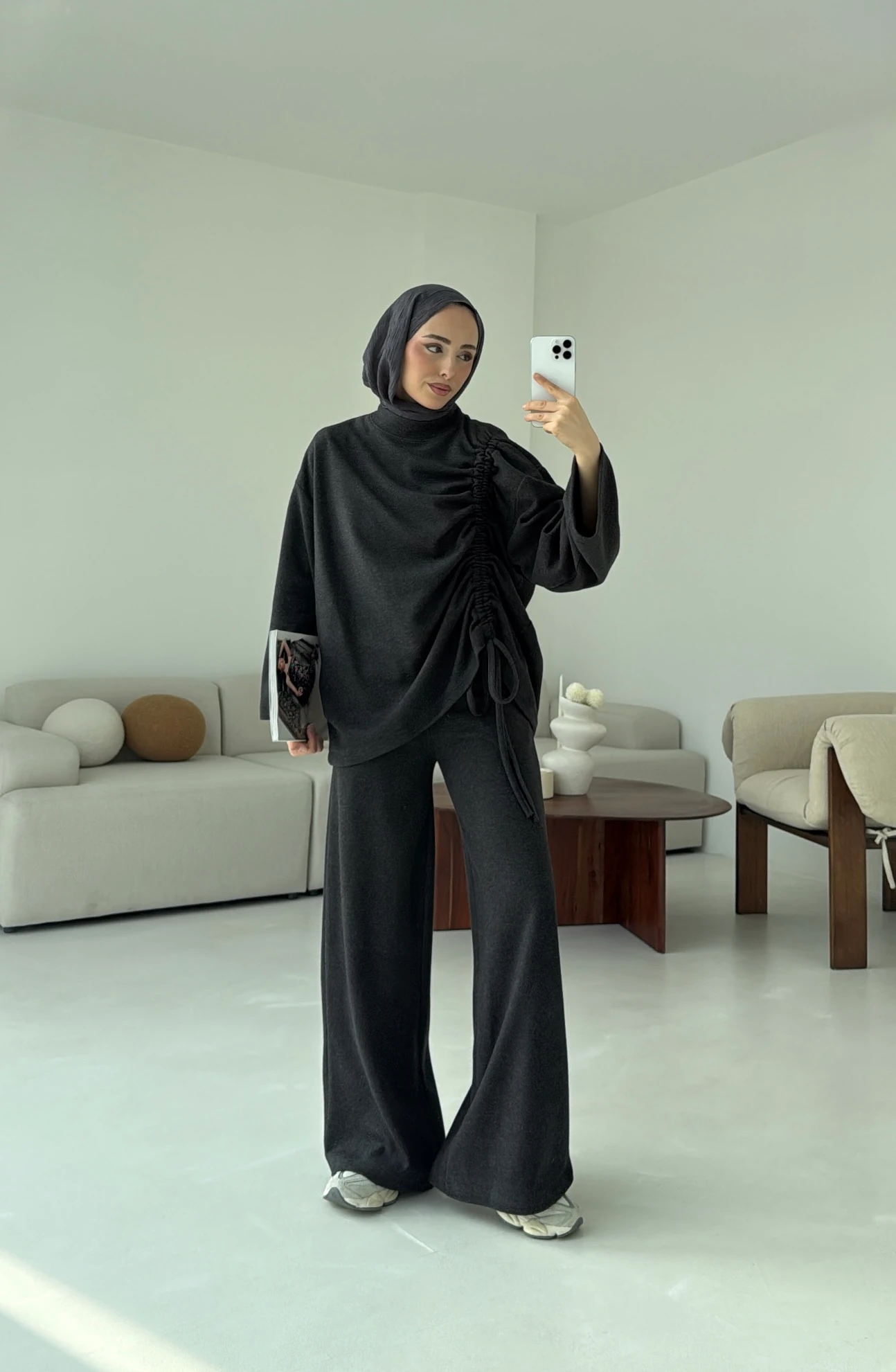 Büzgülü Takım Antrasit