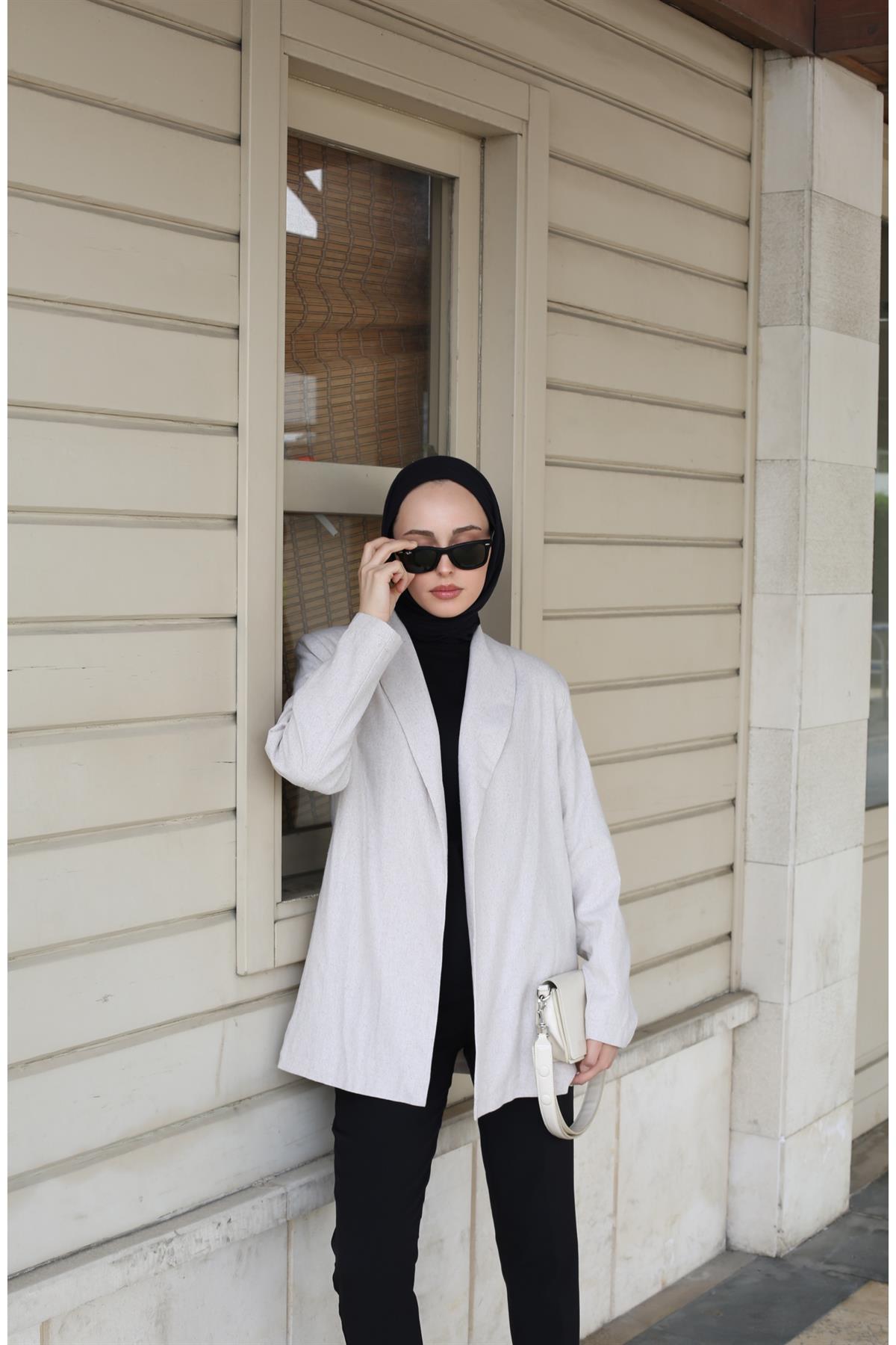 Keten Blazer Ceket