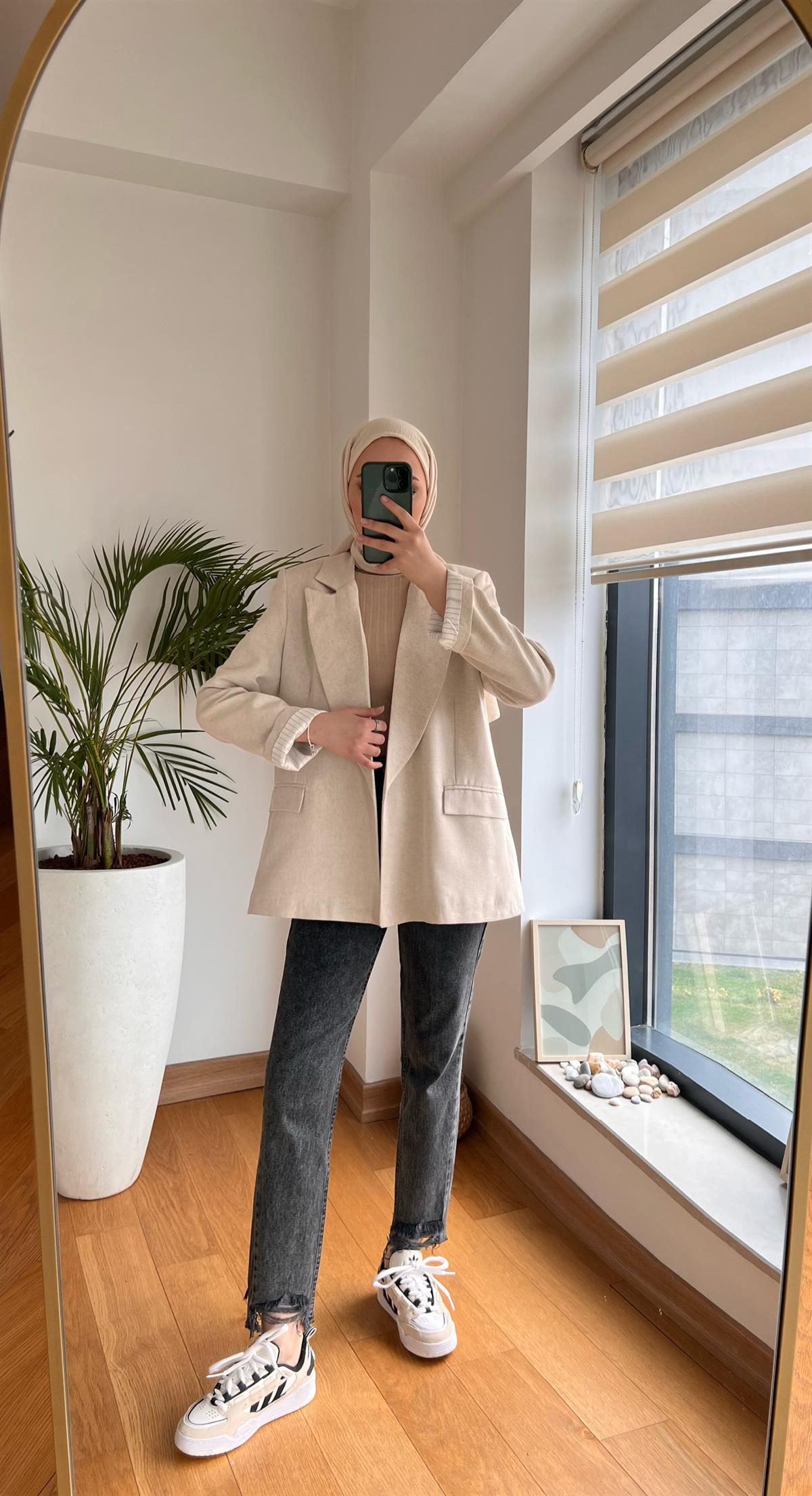 Keten Blazer Ceket