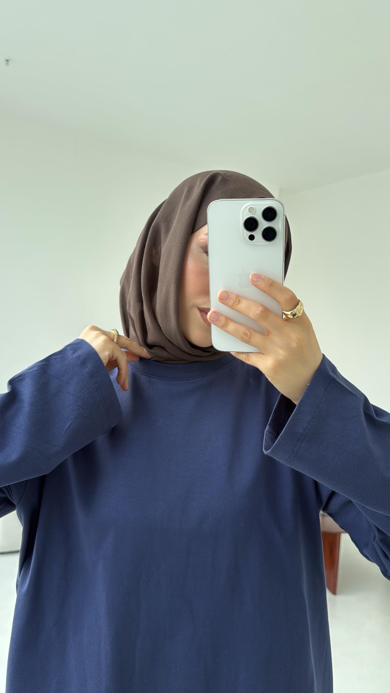 Basıc Sweatshirt Lacivert