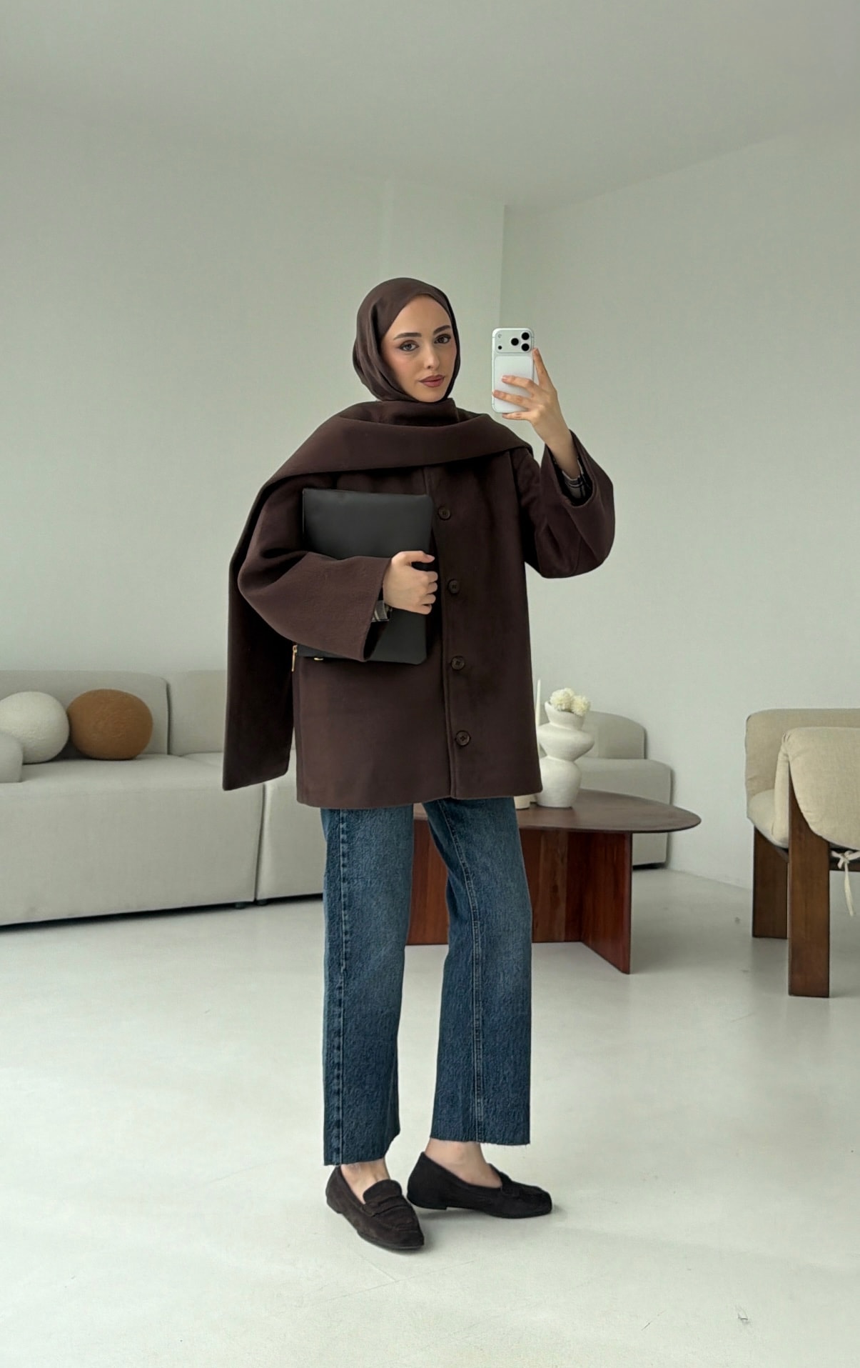 Atkılı Kaşe Kaban