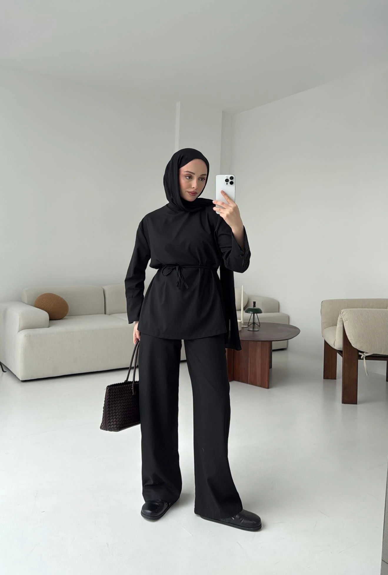 Basıc Bağlamalı Takım Siyah