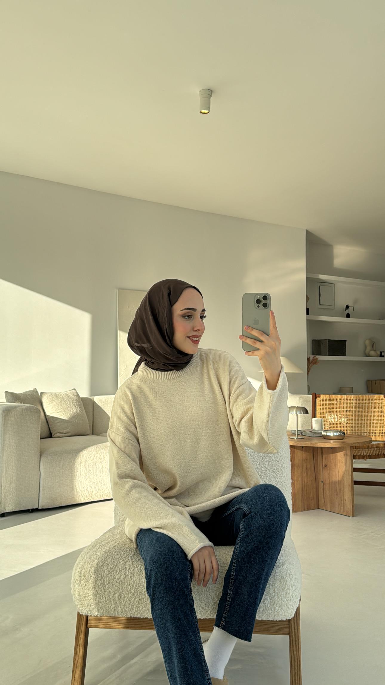 Dikişsiz Premium Triko Bej