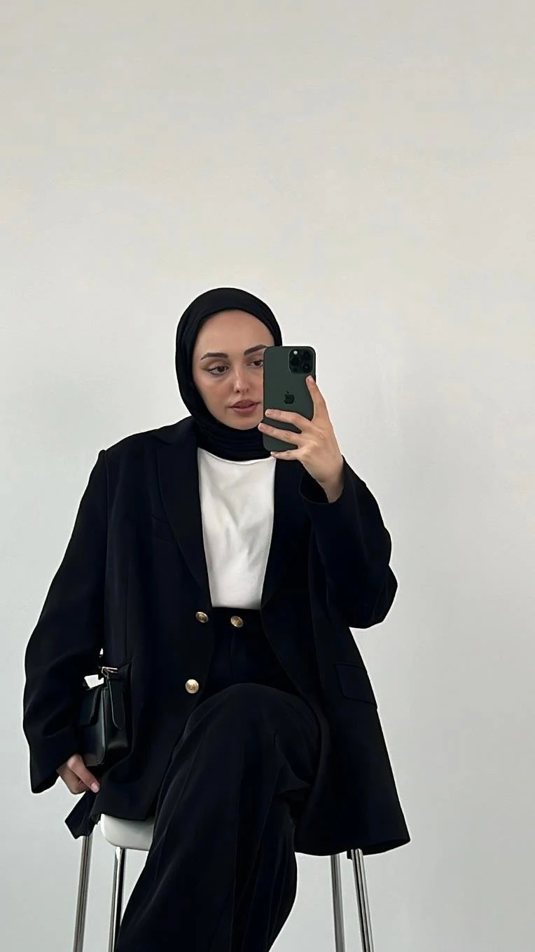 Özel Seri Premium Ceketli Takım Siyah