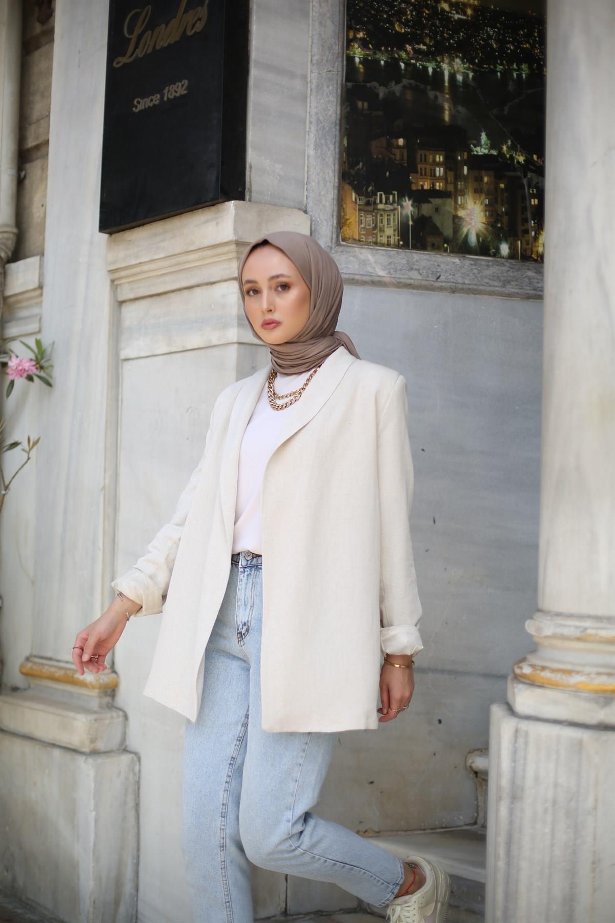 Keten Blazer Ceket
