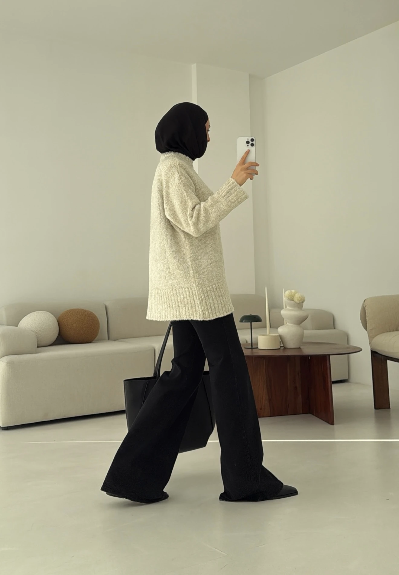 Basic Buklet Kazak Kahve Bej