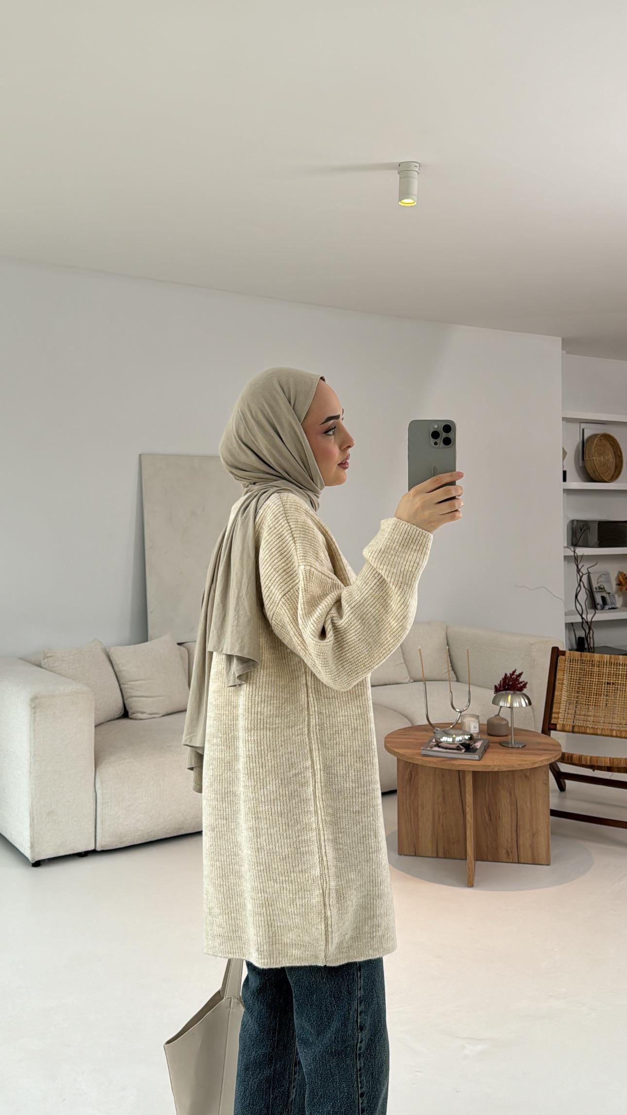 Bağlamalı Triko Hırka