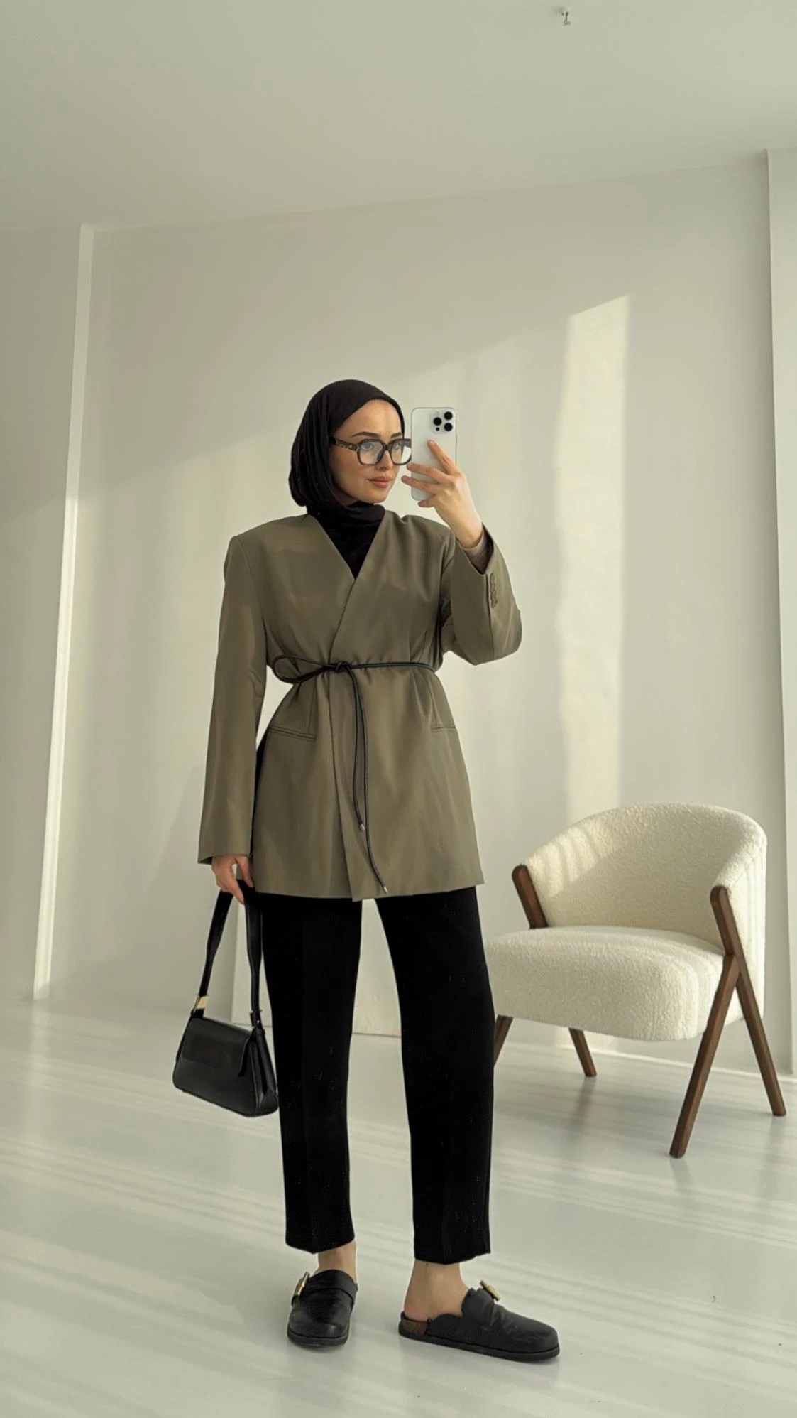 Hakim Yaka Blazer Ceket Çağla