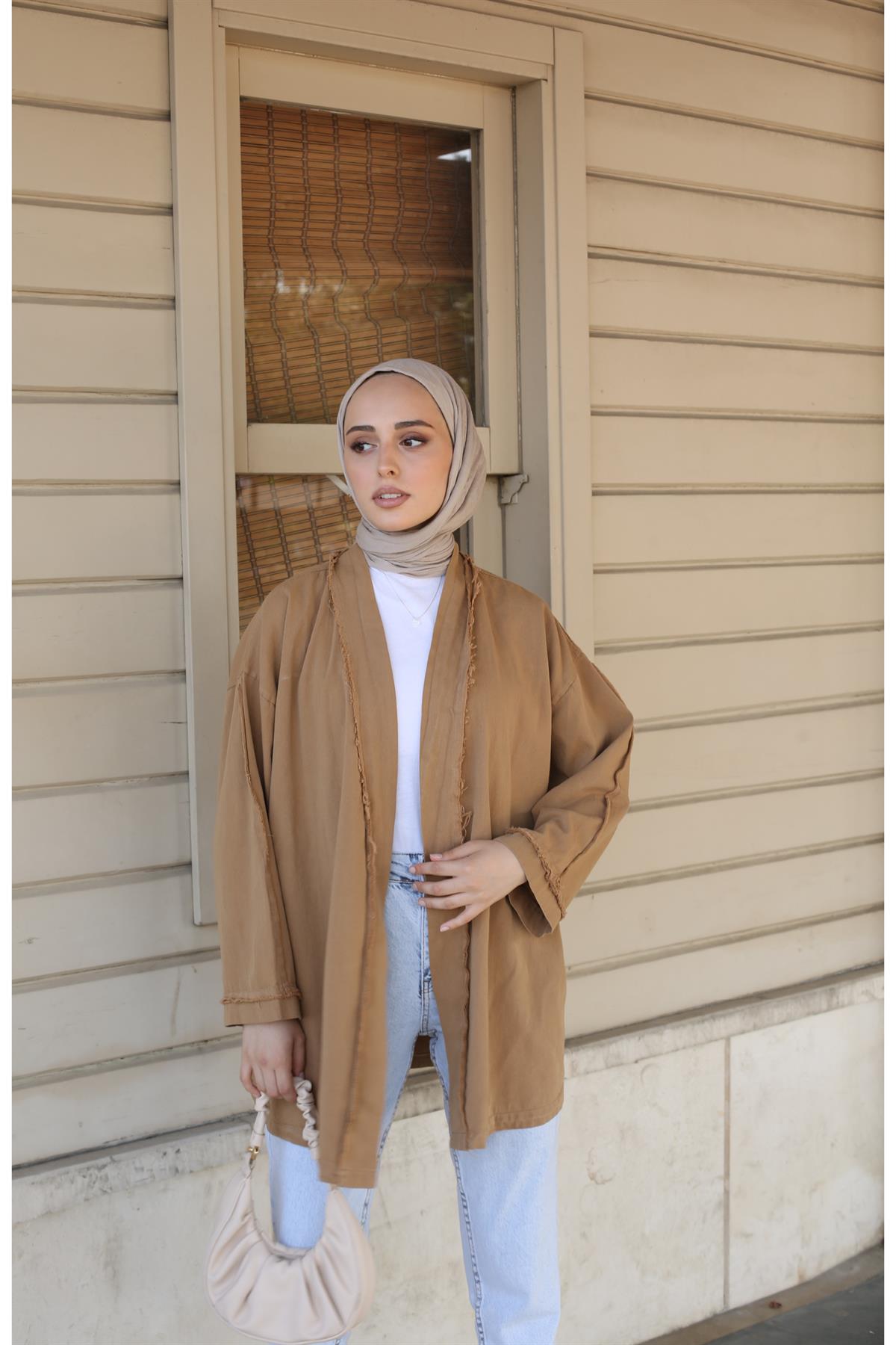 Kimono/Ceket Camel
