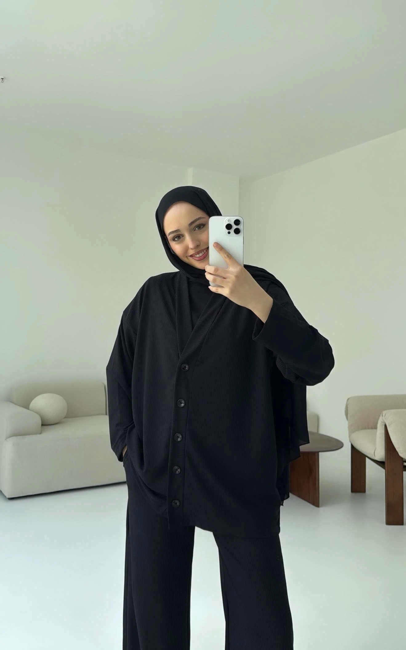 Hırkalı Takım Siyah