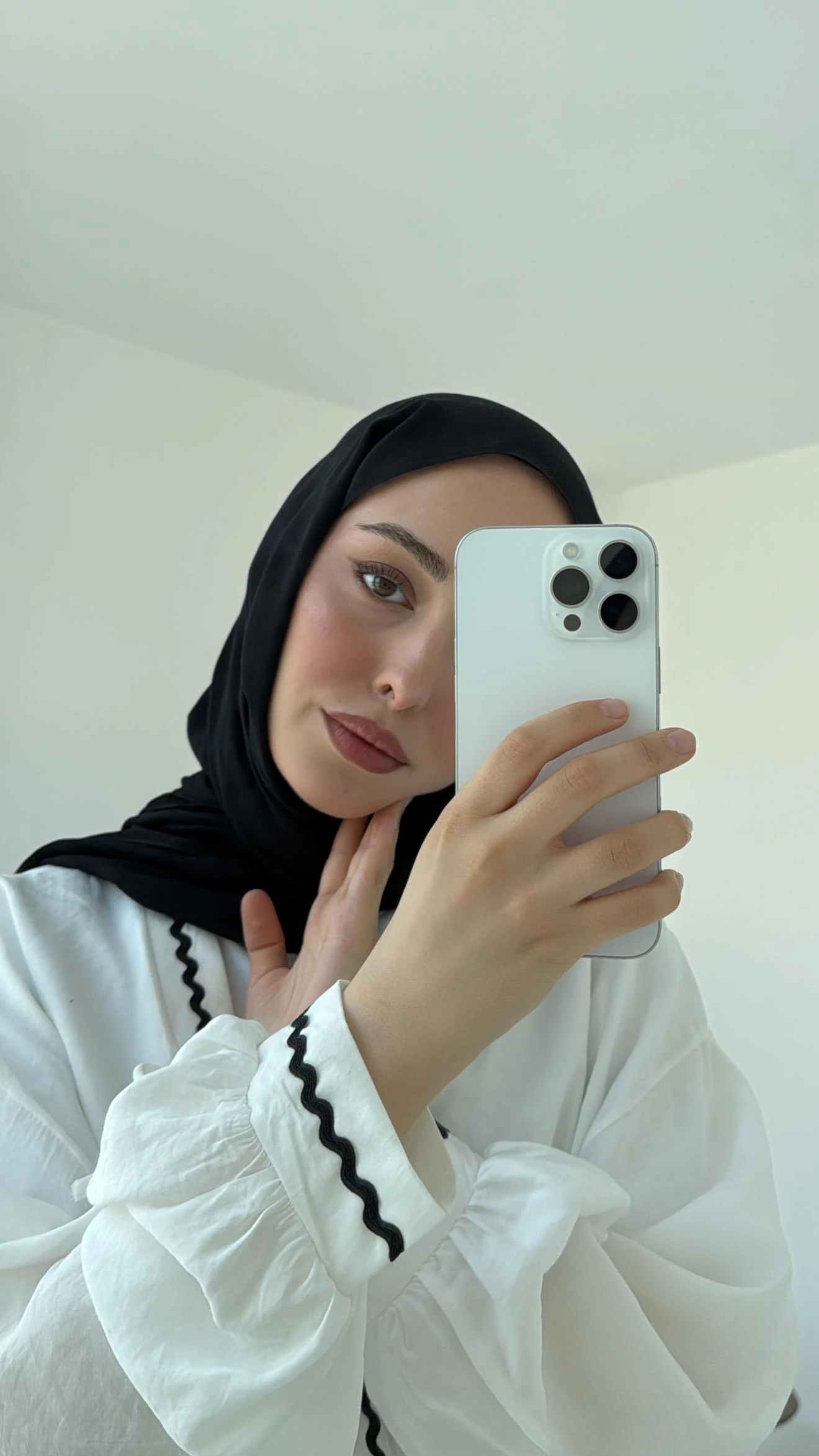 Bağlamalı Dantel Detay Kimono Beyaz